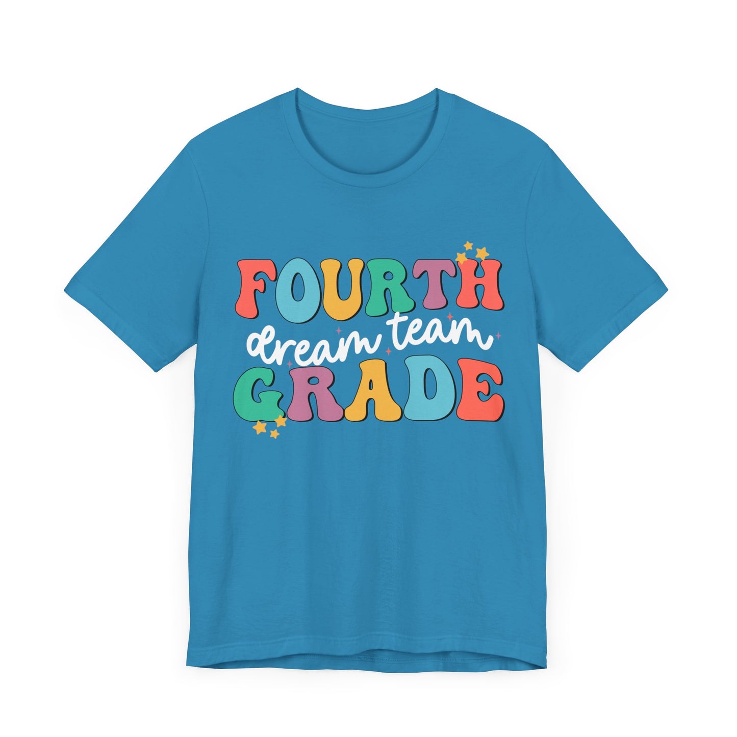 Fourth Grade Dream Team Jersey Short Sleeve Tee