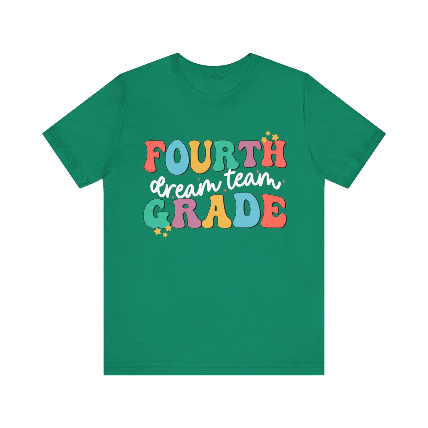 Fourth Grade Dream Team Jersey Short Sleeve Tee