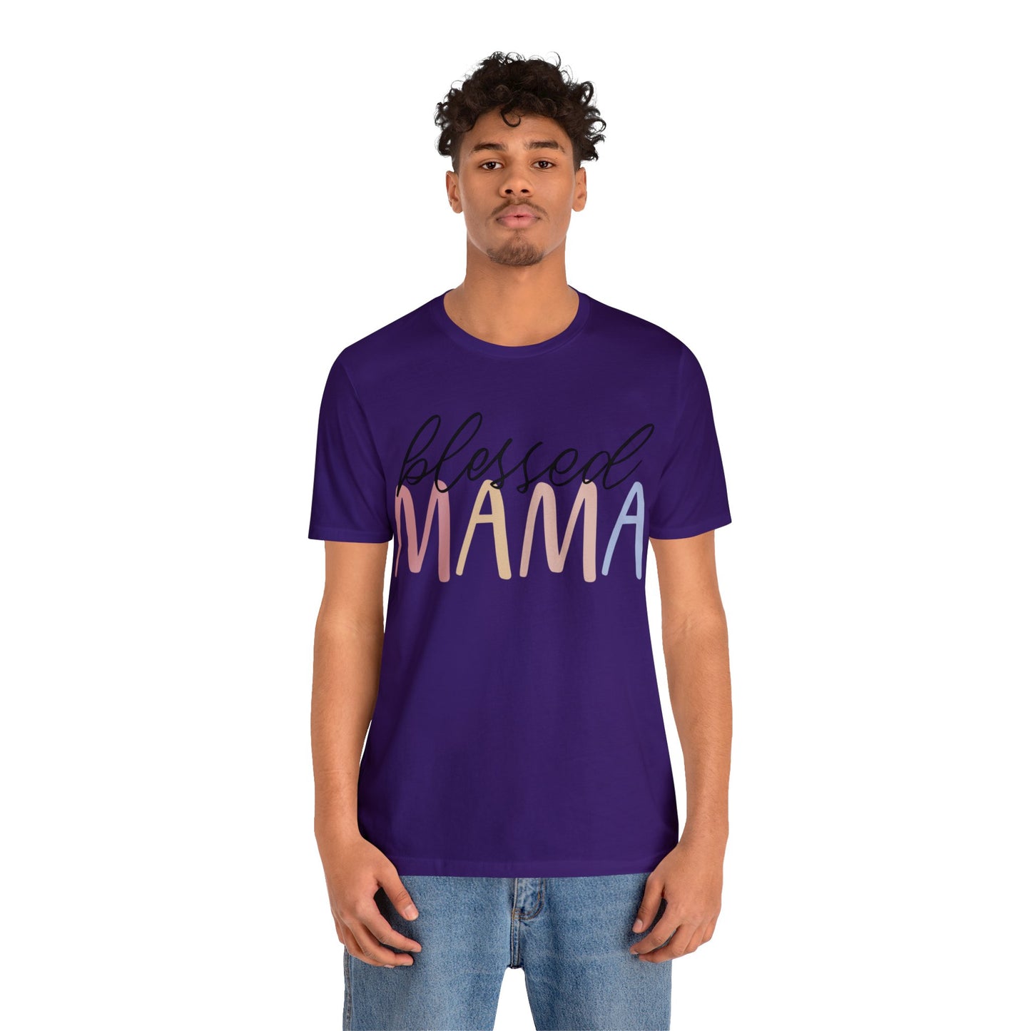 Blessed Mama short sleeve tshirt