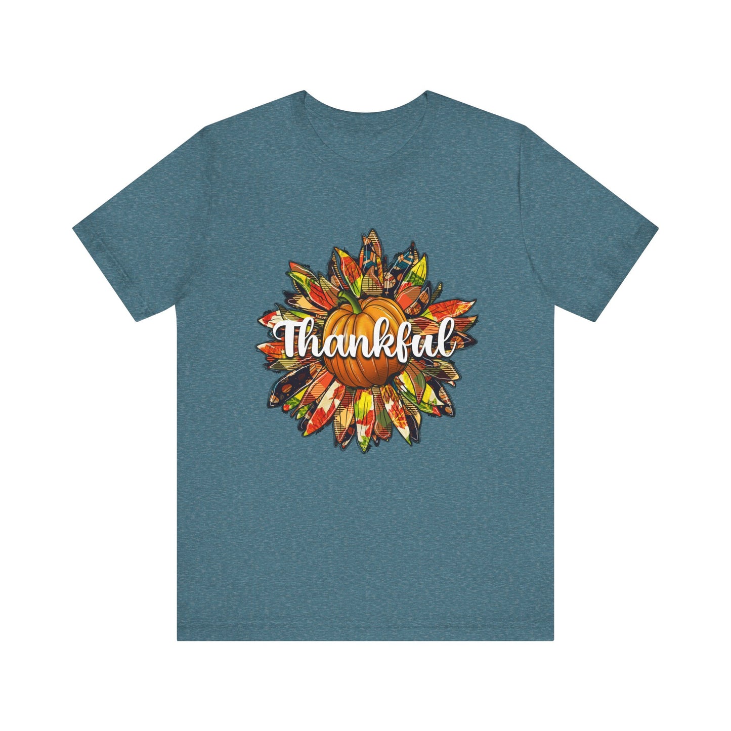 Thankful Sunflower Jersey Short Sleeve Tee