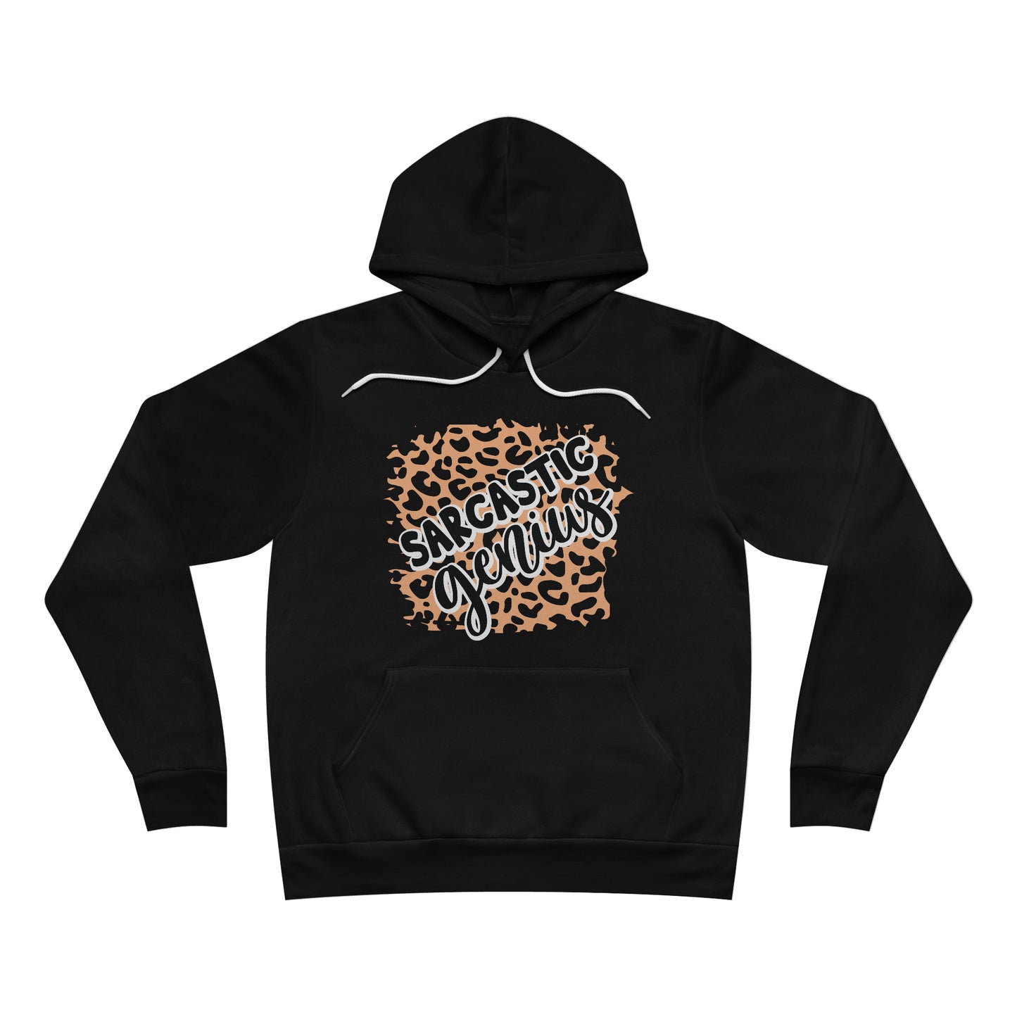 Sarcastic Genius Fleece Pullover Hoodie