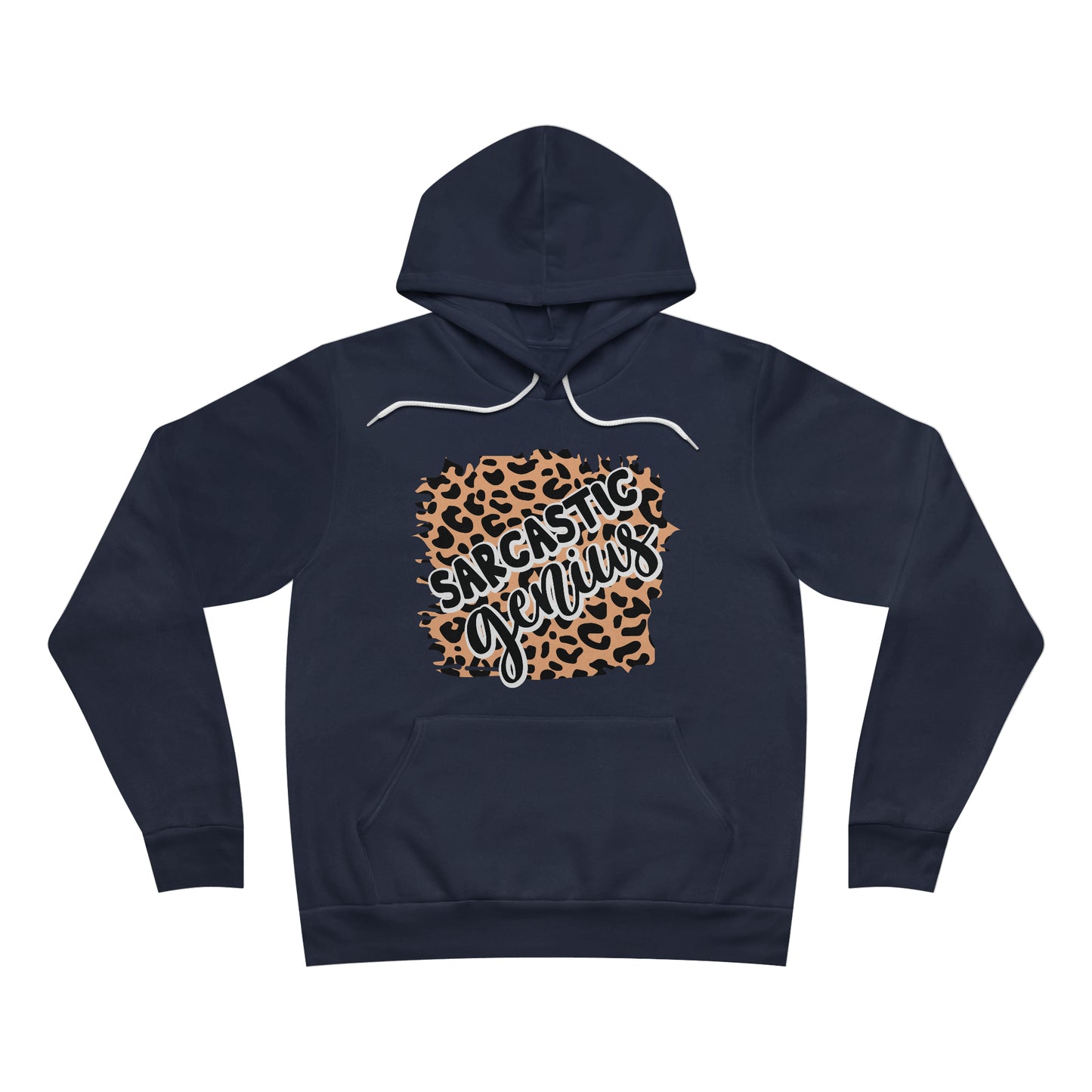 Sarcastic Genius Fleece Pullover Hoodie