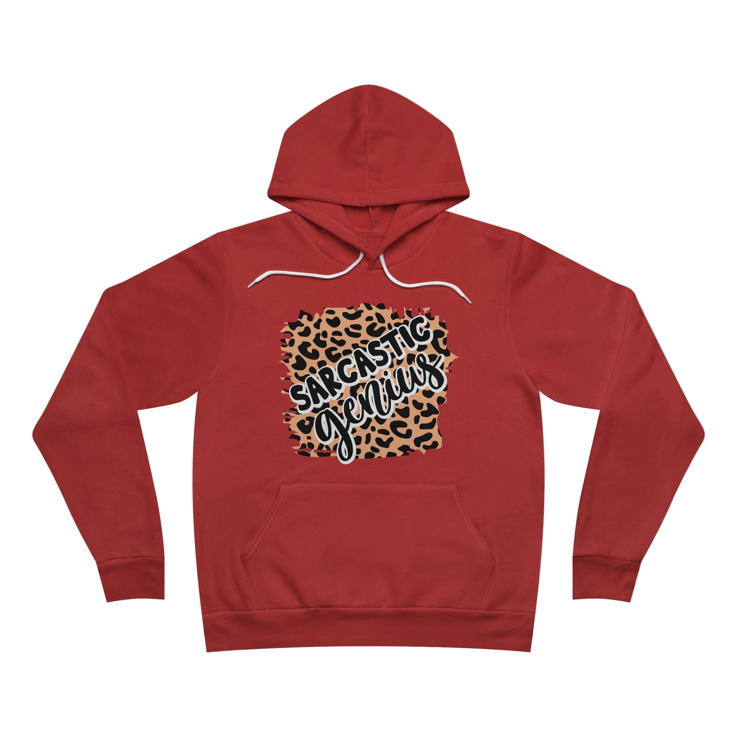 Sarcastic Genius Fleece Pullover Hoodie