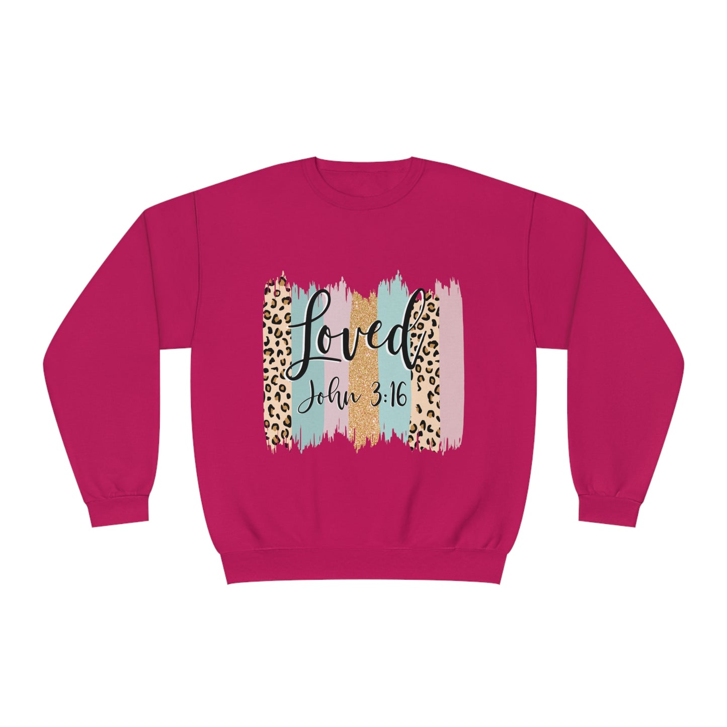 Loved John 3:16 Crewneck Sweatshirt