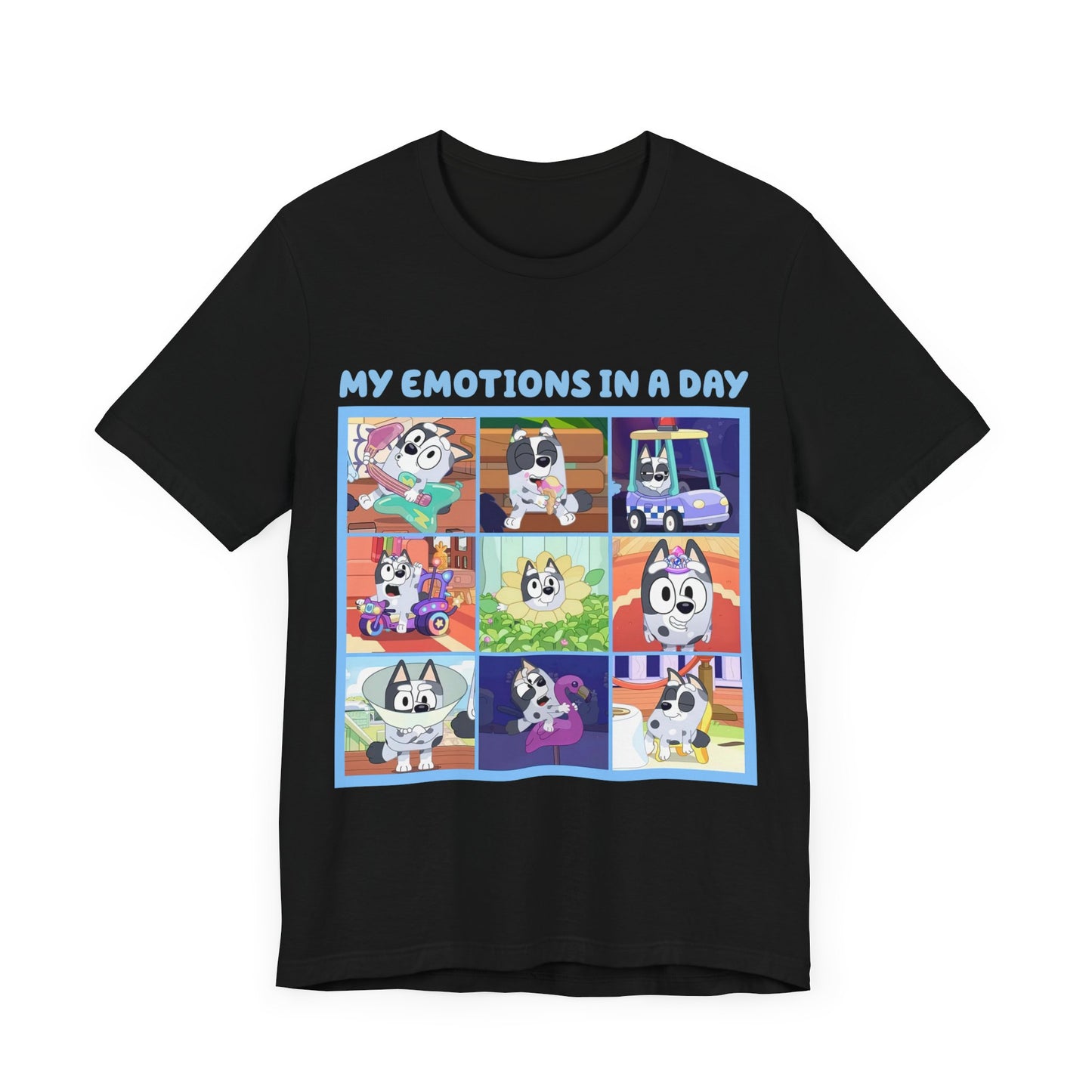 My Emotions in a Day Short Sleeve Tee