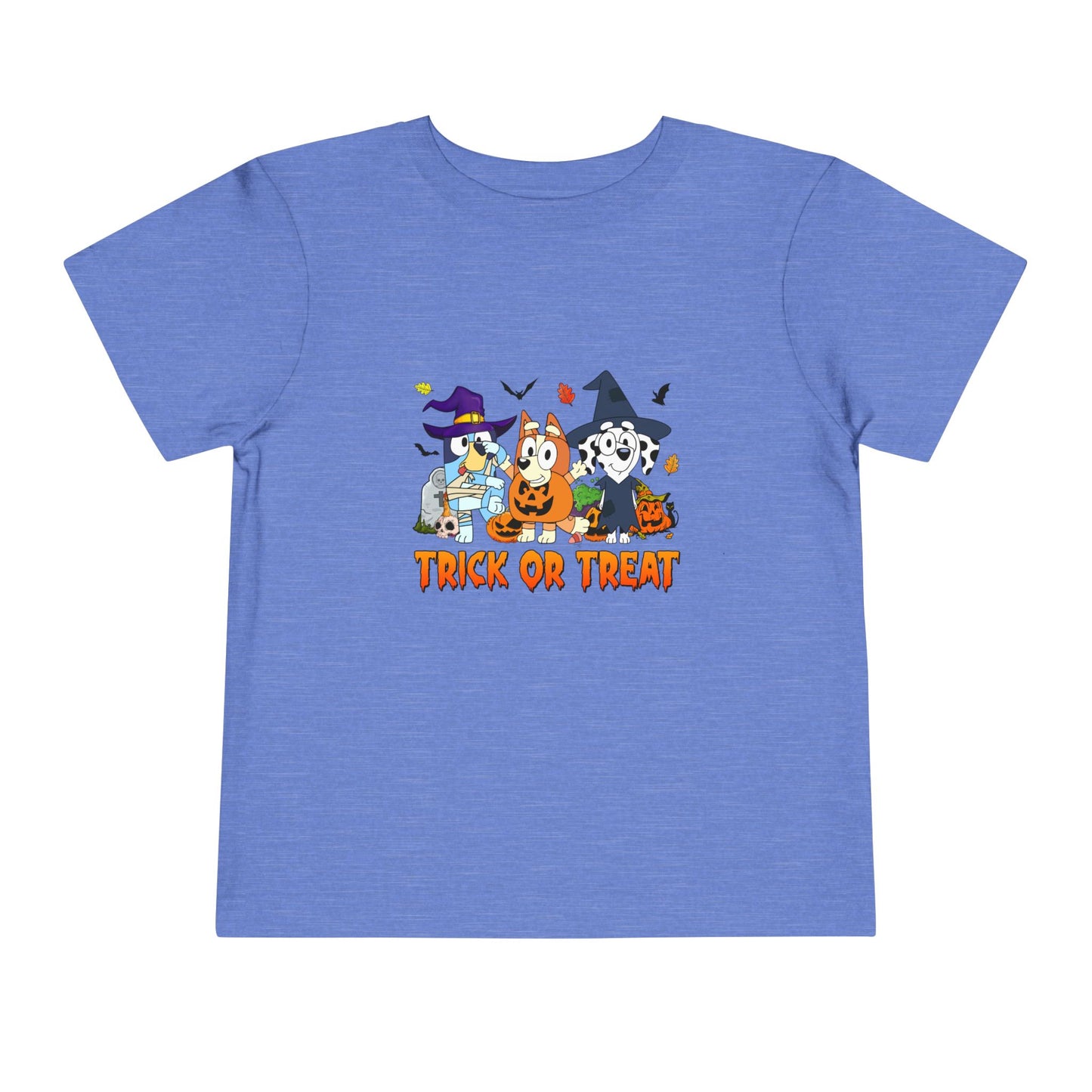 Bluey-Bingo-Chloe Trick or Treat Toddler Short Sleeve Tee