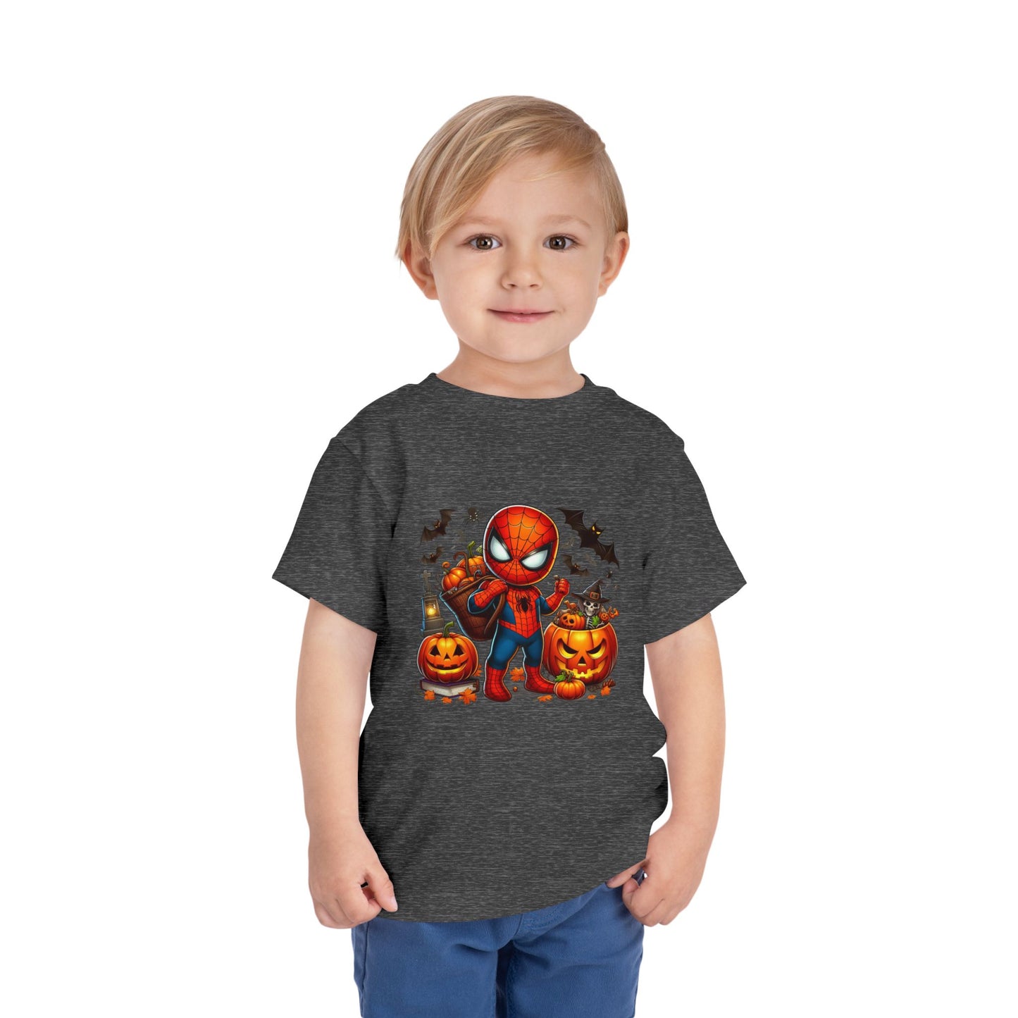 Spiderman Trick or Treat Toddler Short Sleeve Tee