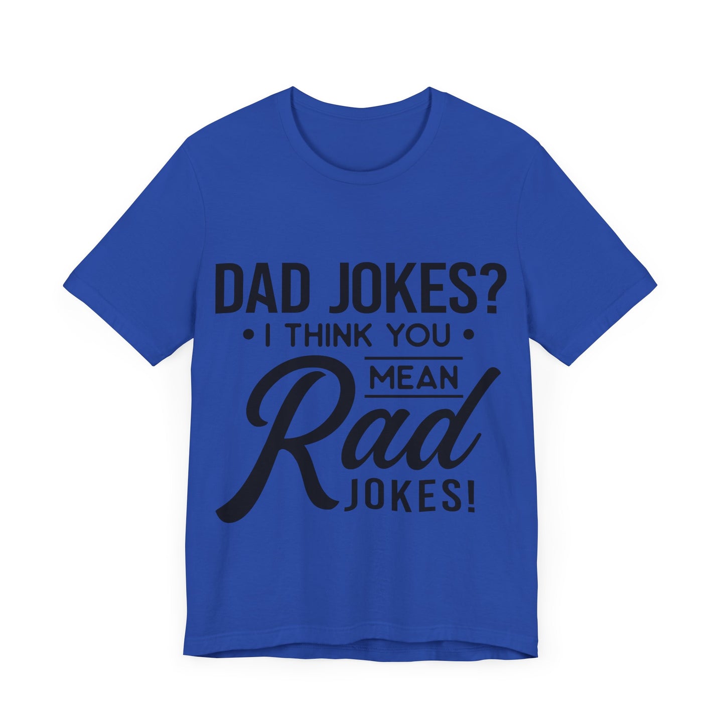 Dad Jokes Jersey Short Sleeve Tee