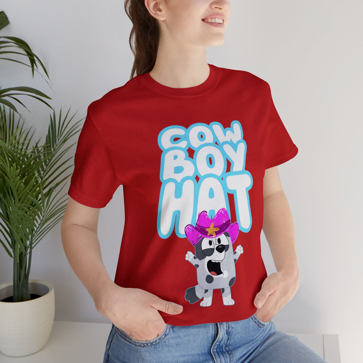 Cowboy Hat Short Sleeve Tshirt