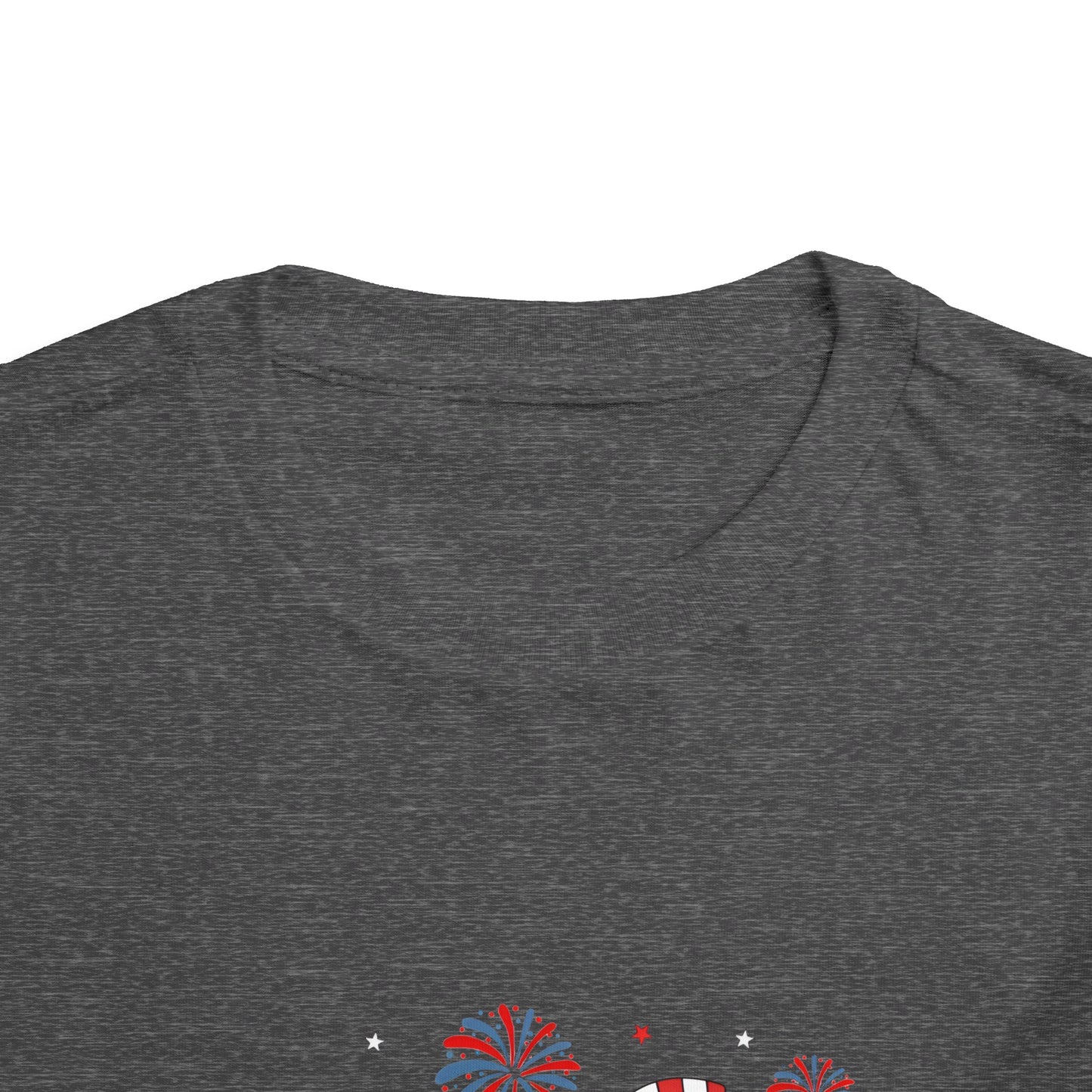 Happy 4th of July Toddler Short Sleeve Tee