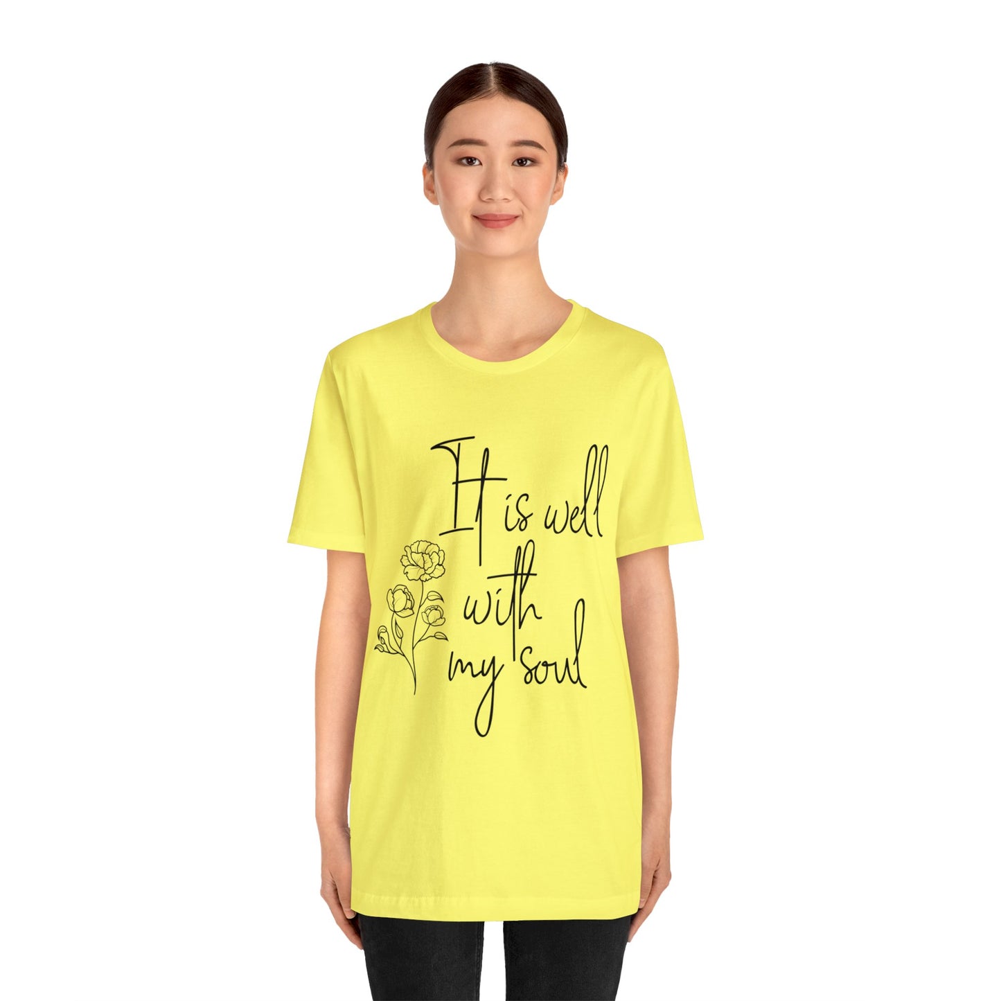 It is well with my soul Short sleeve Tshirt