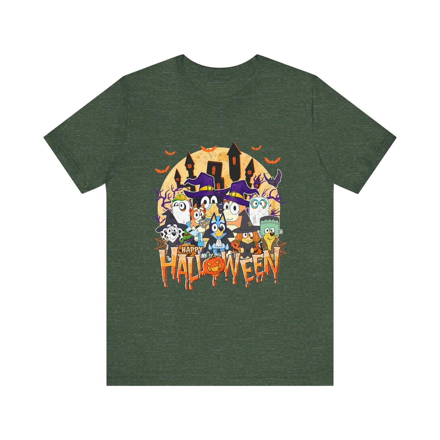 Happy Halloween Jersey Short Sleeve Tee