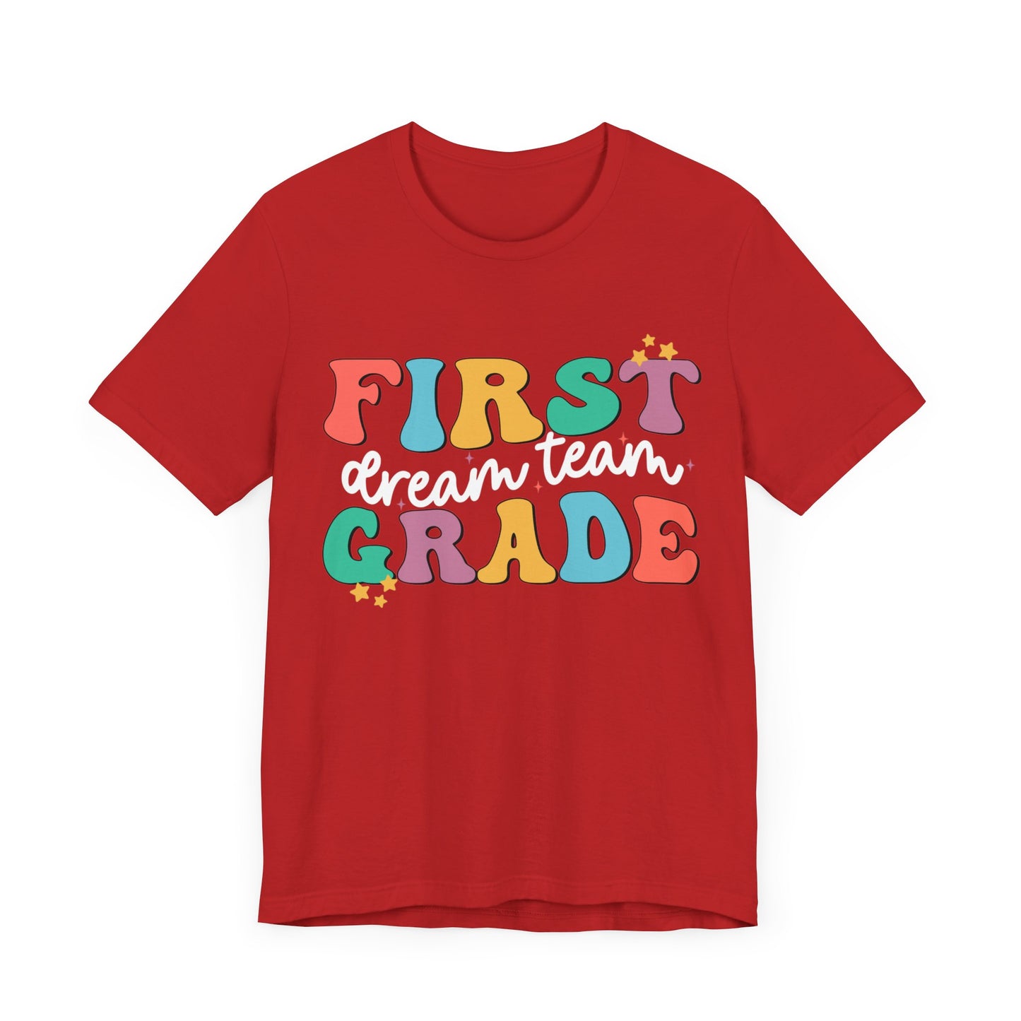 First Grade Dream Team Jersey Short Sleeve Tee