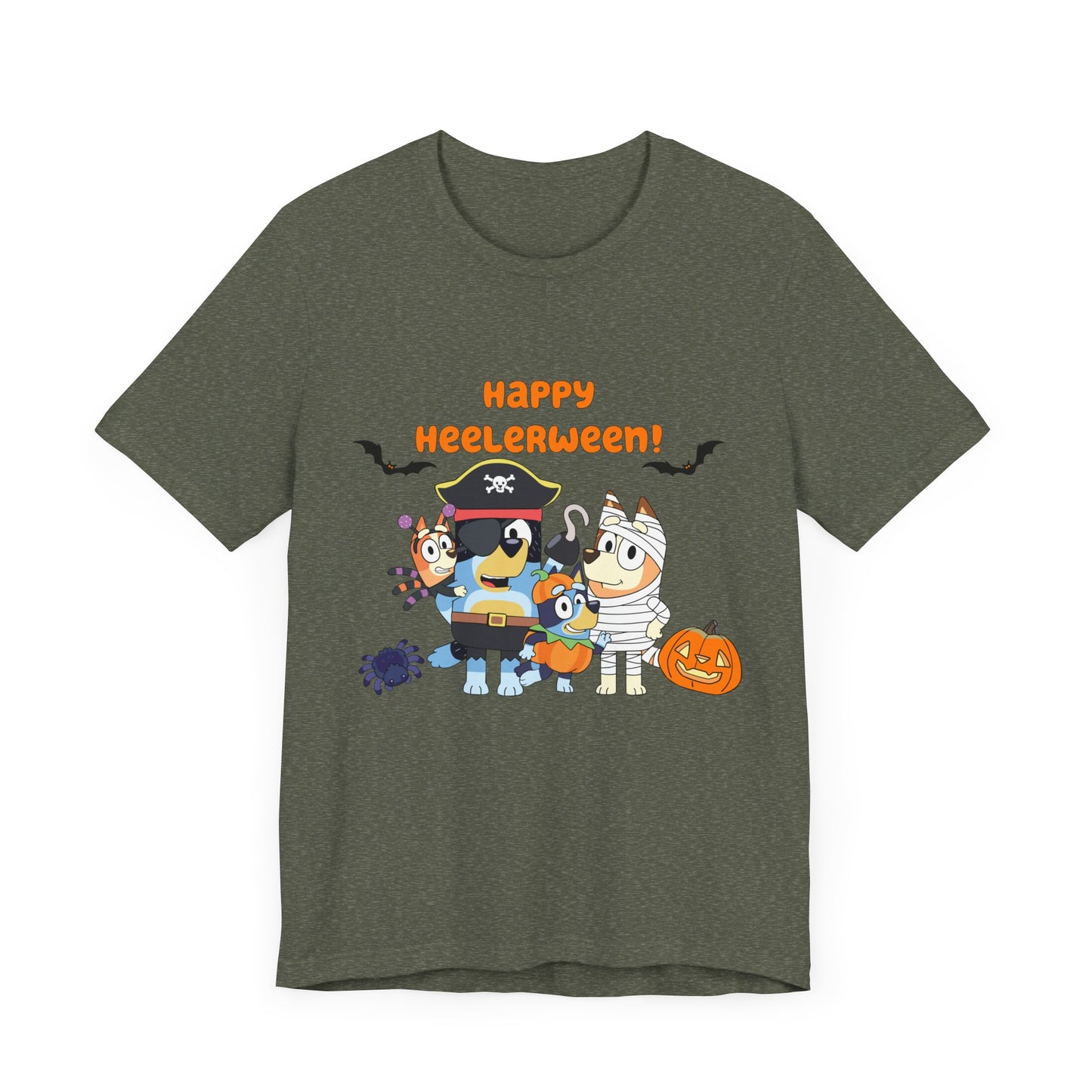 Happy Heelerween Jersey Short Sleeve Tee