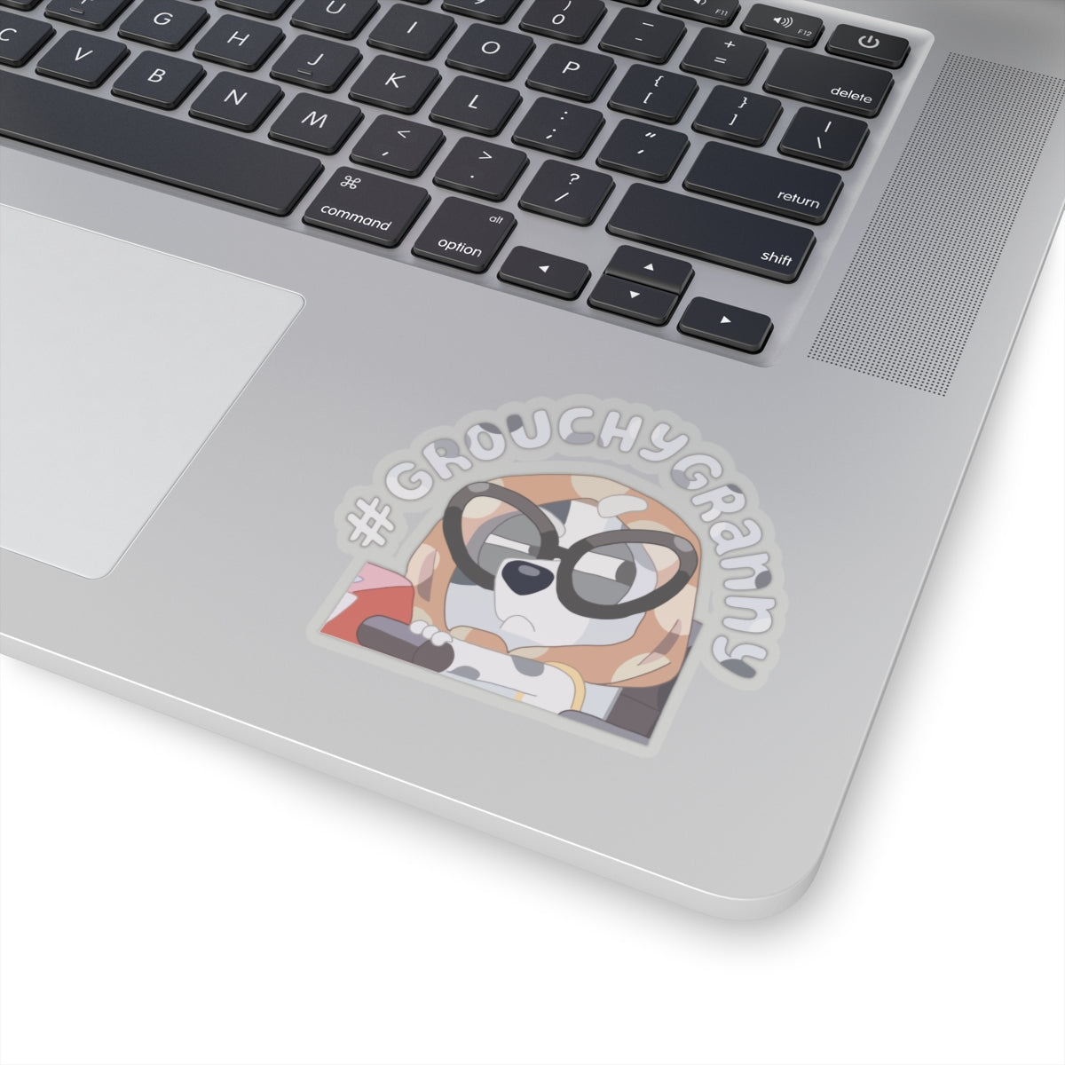 Grouchy Granny Kiss-Cut Stickers