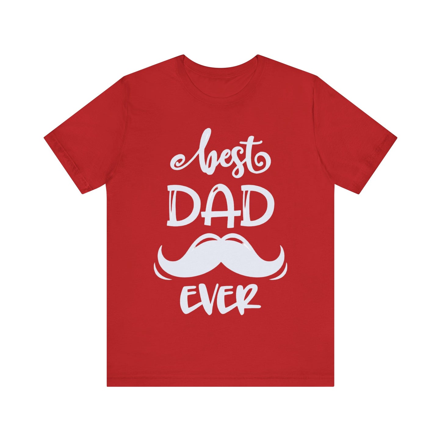 Best Dad Ever Jersey Short Sleeve Tee