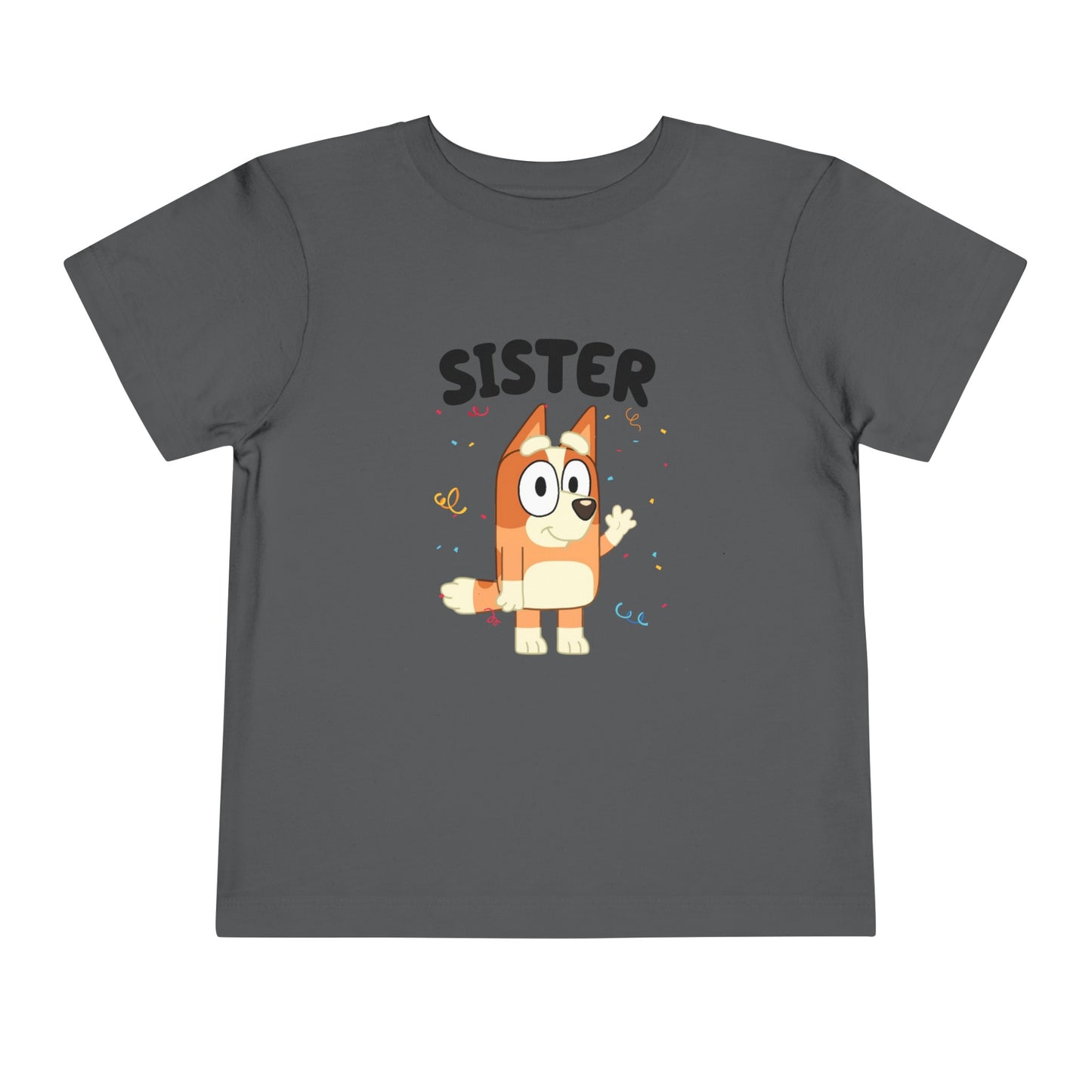 Sister Birthday Toddler Short Sleeve Tee