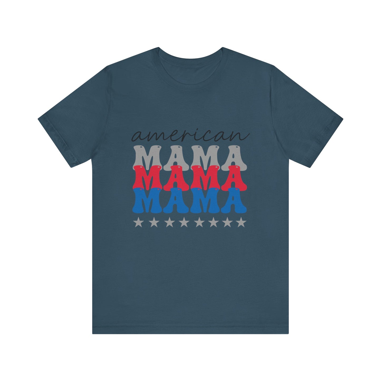 American Mama Jersey Short Sleeve Tee