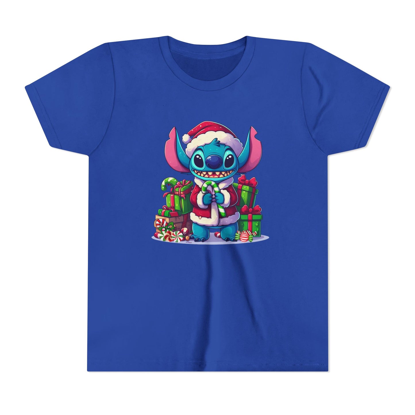 Christmas-Stitch Youth Short Sleeve Tee