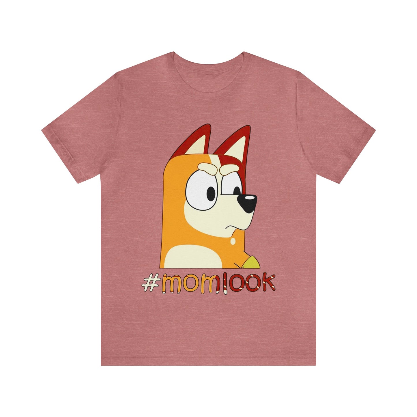 Chilli Heeler #momlook Short Sleeve Tshirt