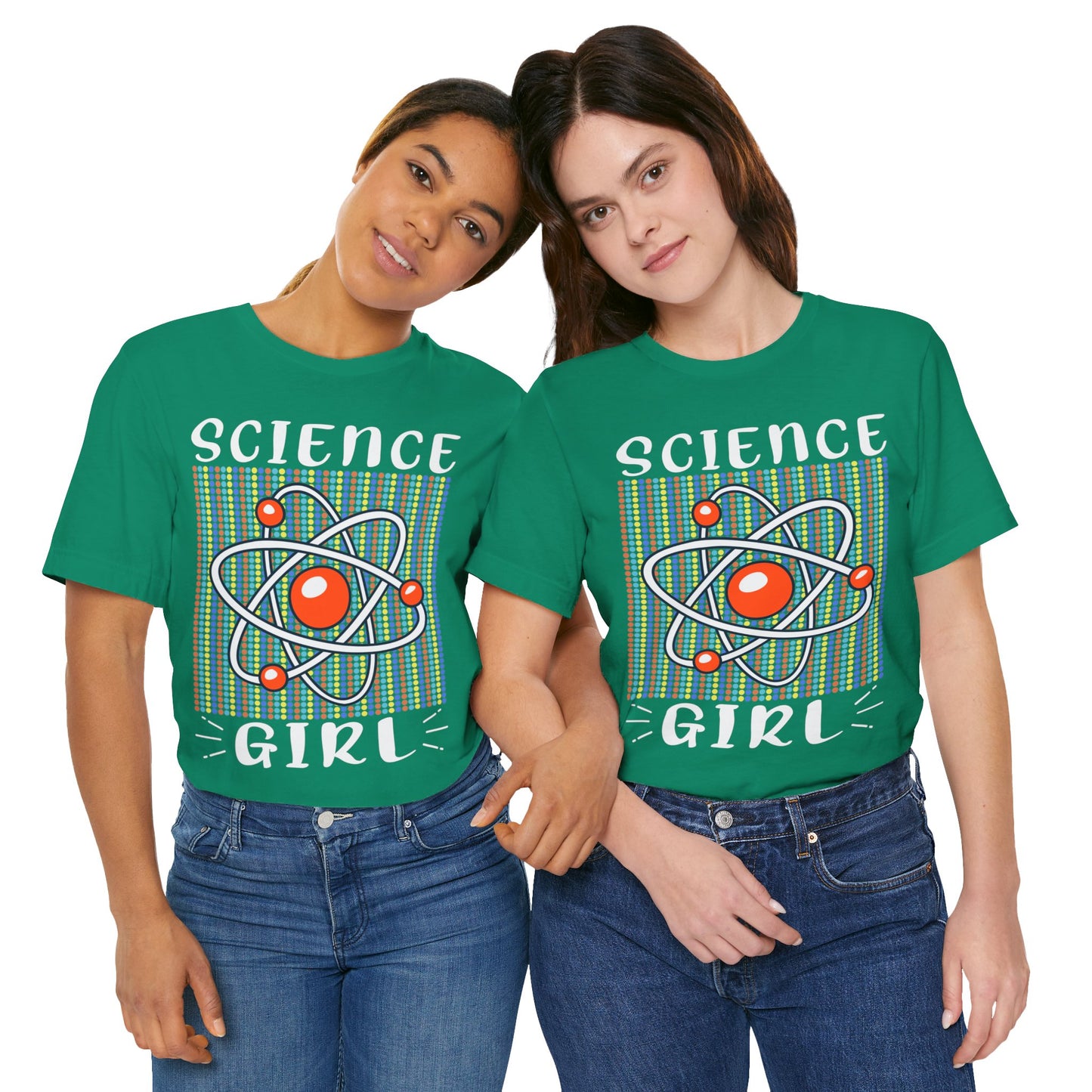 Science  Girl Jersey Short Sleeve Tee
