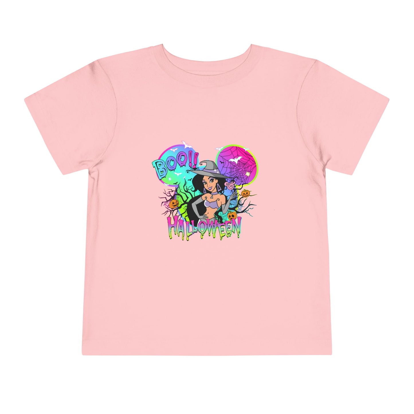 Jasmine Boo! Halloween Toddler Short Sleeve Tee