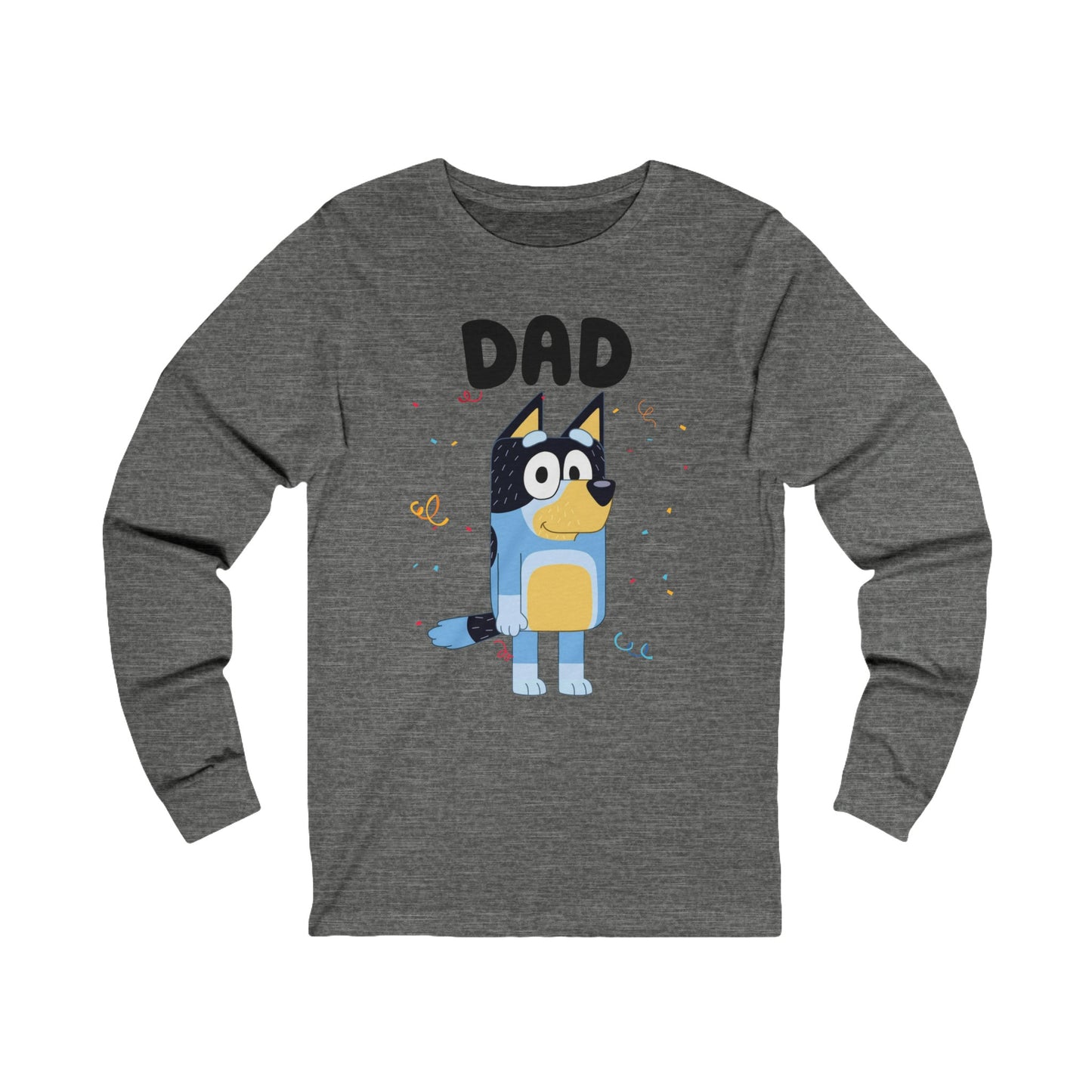 Dad Bluey Birthday Long sleeve Tshirt