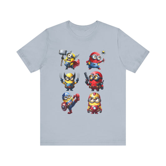 Marvel Minions Jersey Short Sleeve Tee
