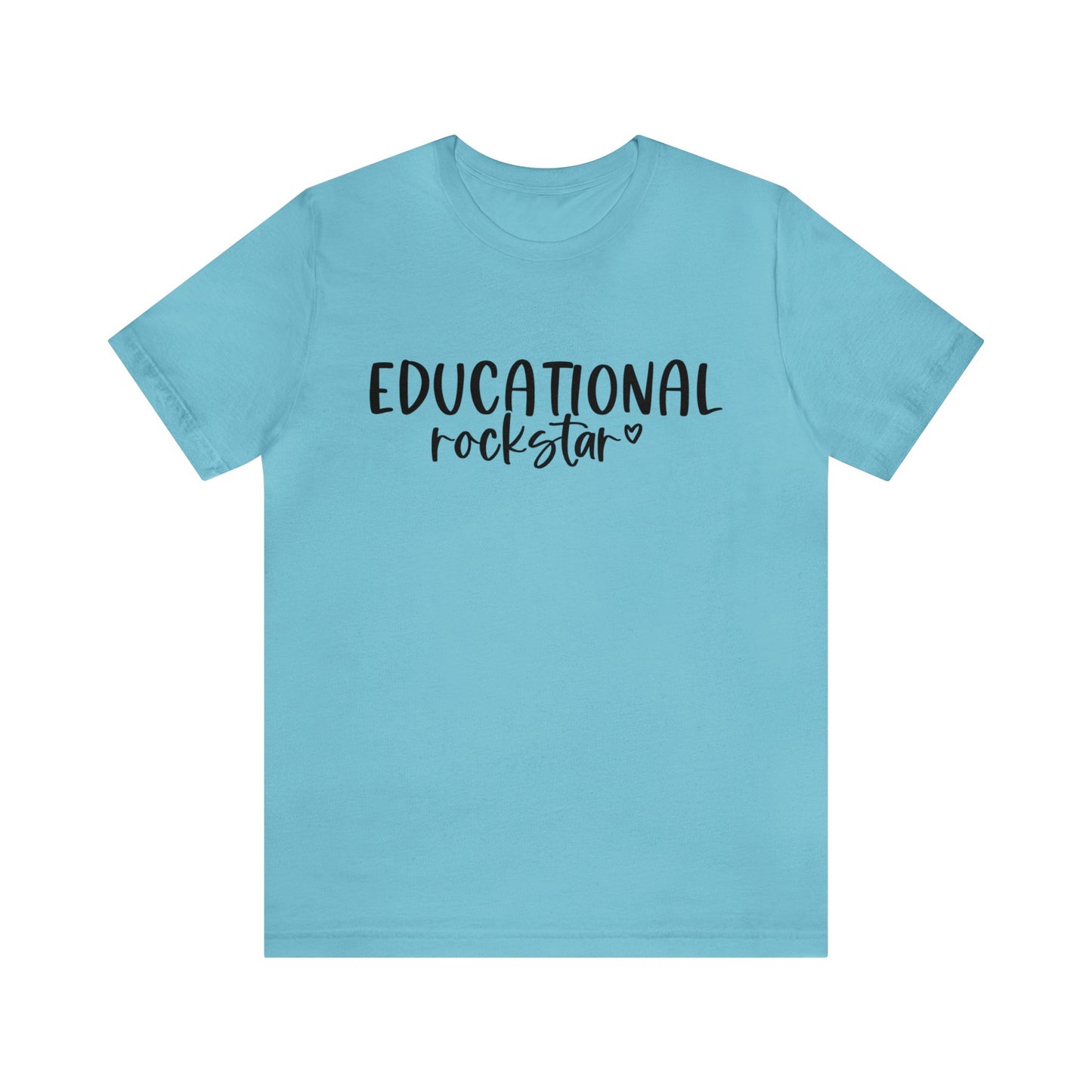 Educational rockstar Short sleeve Tshirt