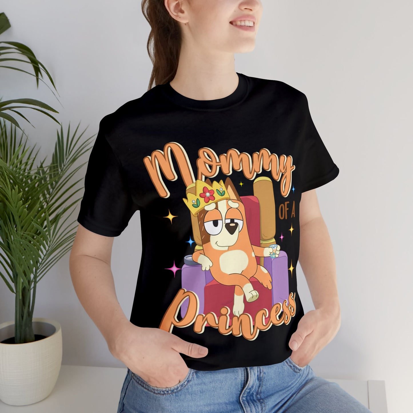 Mommy of a Princess Short Sleeve Tshirt