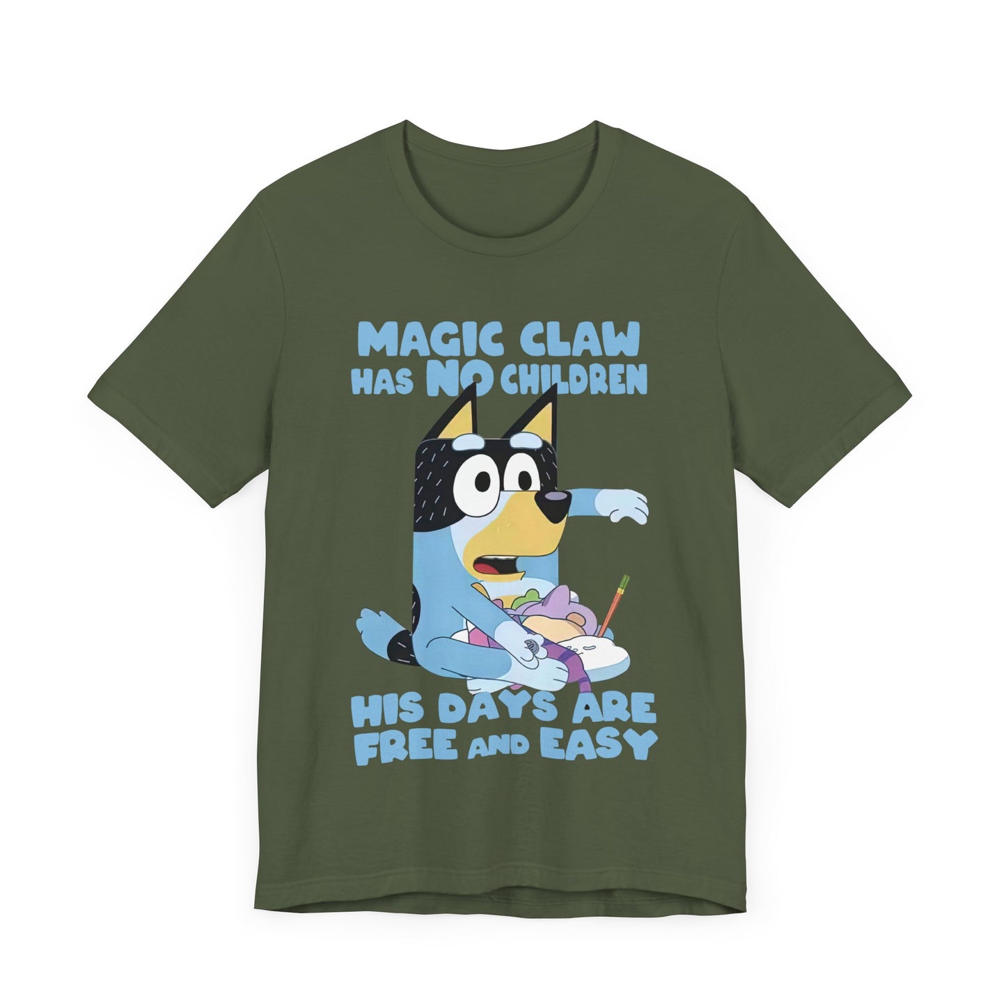 Magic claw has no children Short Sleeve Tee