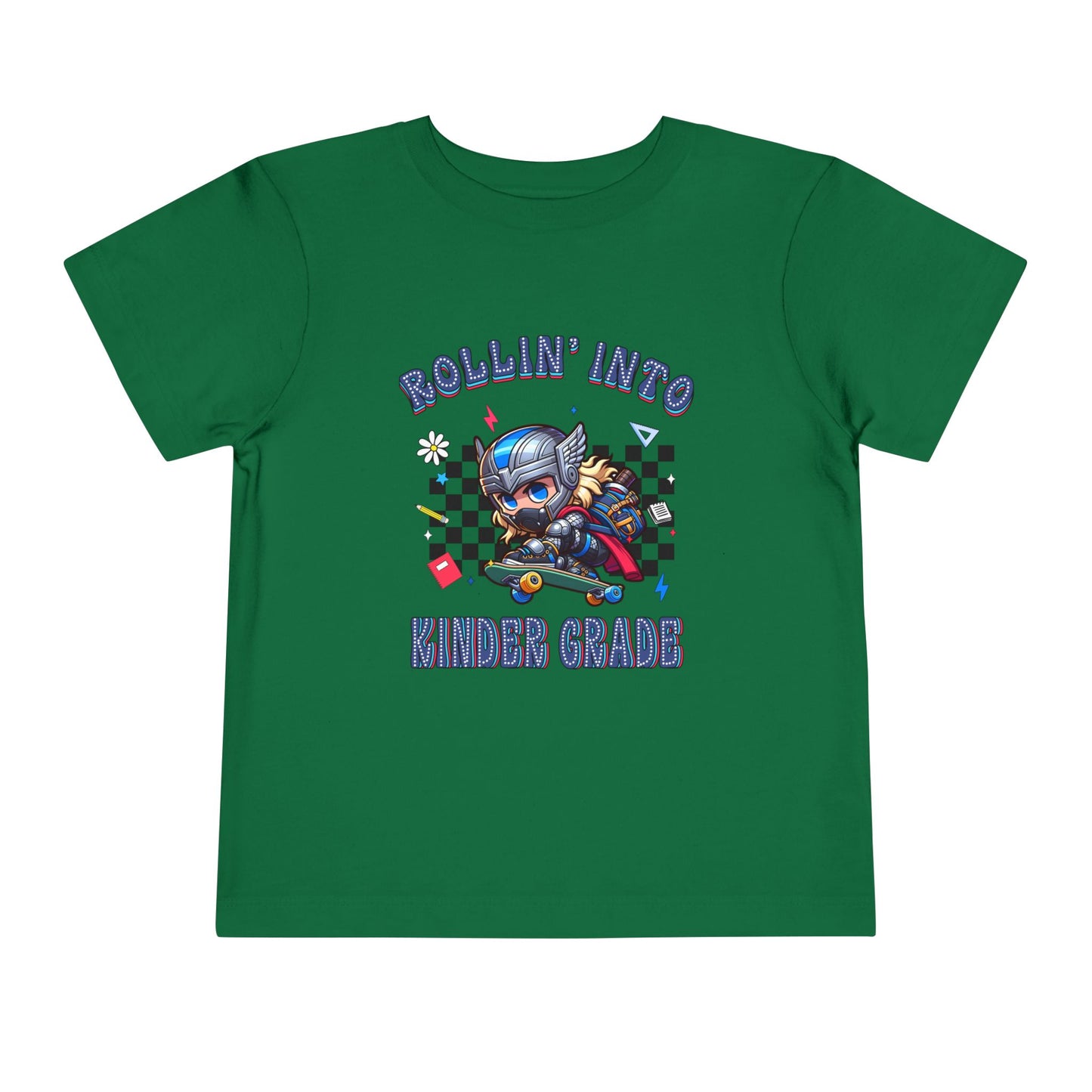 THOR - Rollin' Into Kinder Grade Toddler Short Sleeve Tee
