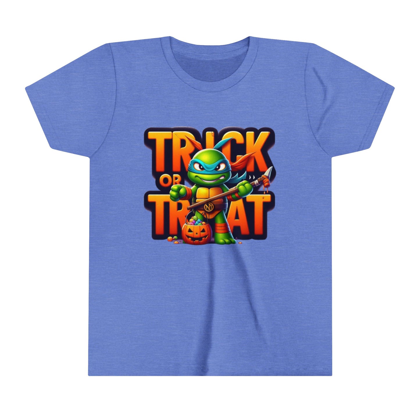 Trick or Treat Ninja Turtle Youth Short Sleeve Tee