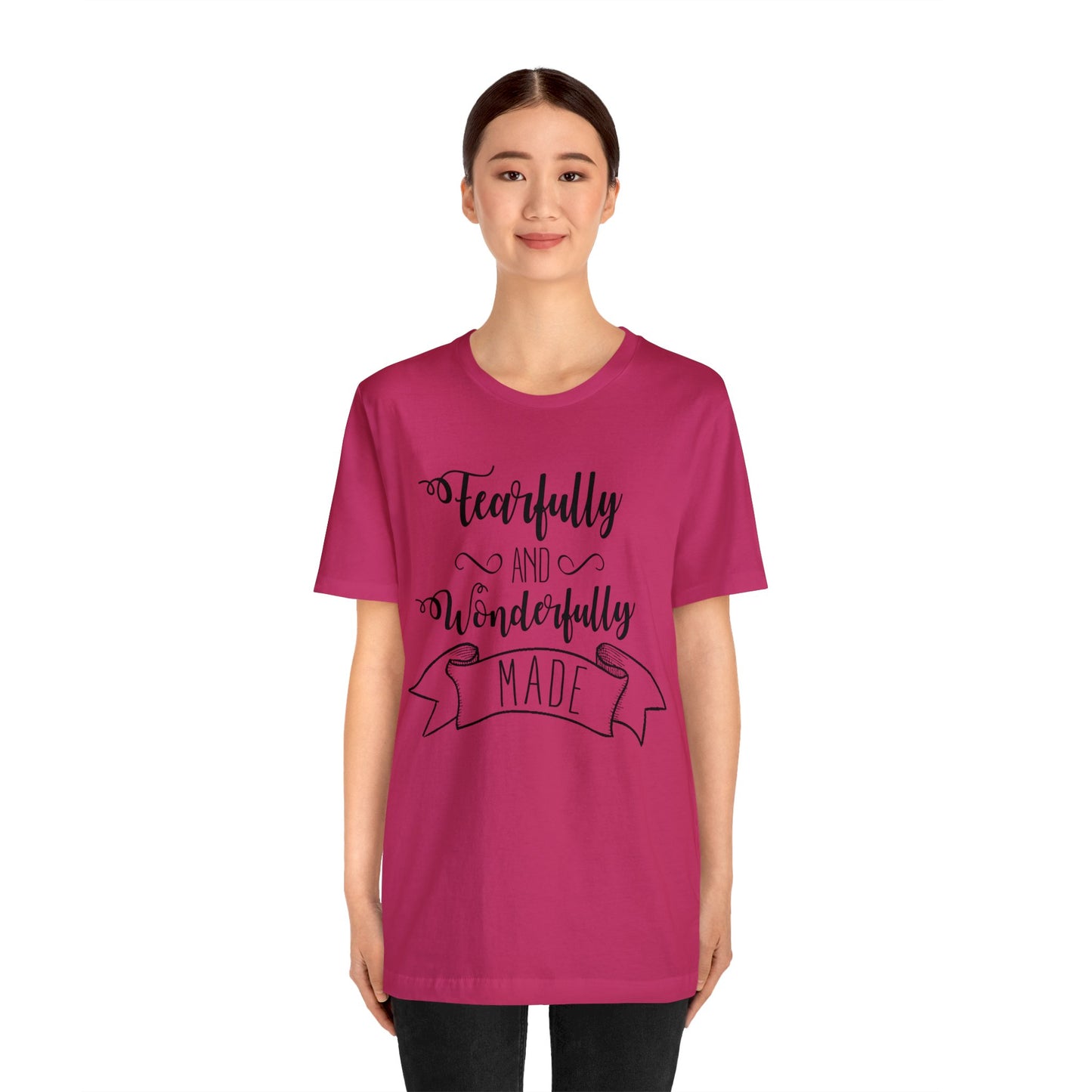 Fearfully and Wonderfully Made Short sleeve Tshirt