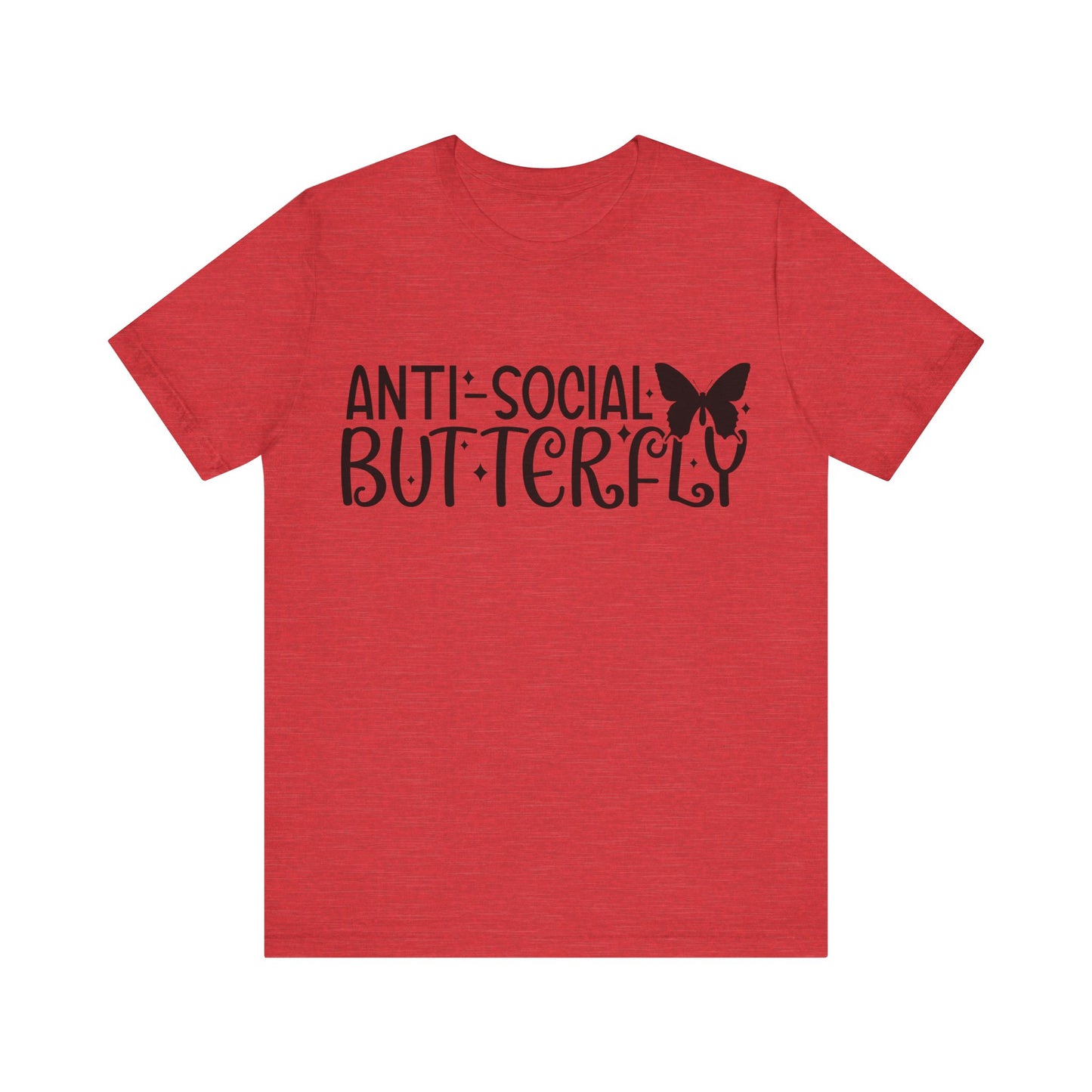 Anti-Social Butterfly Short Sleeve Tee