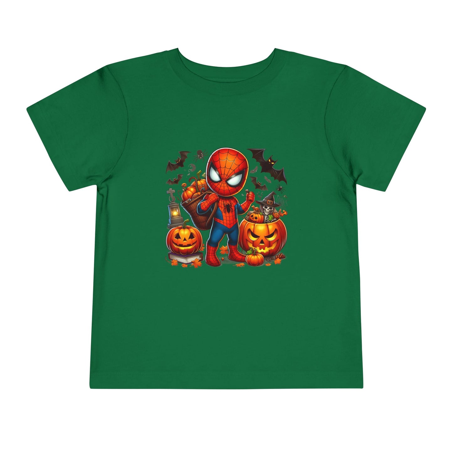 Spiderman Trick or Treat Toddler Short Sleeve Tee