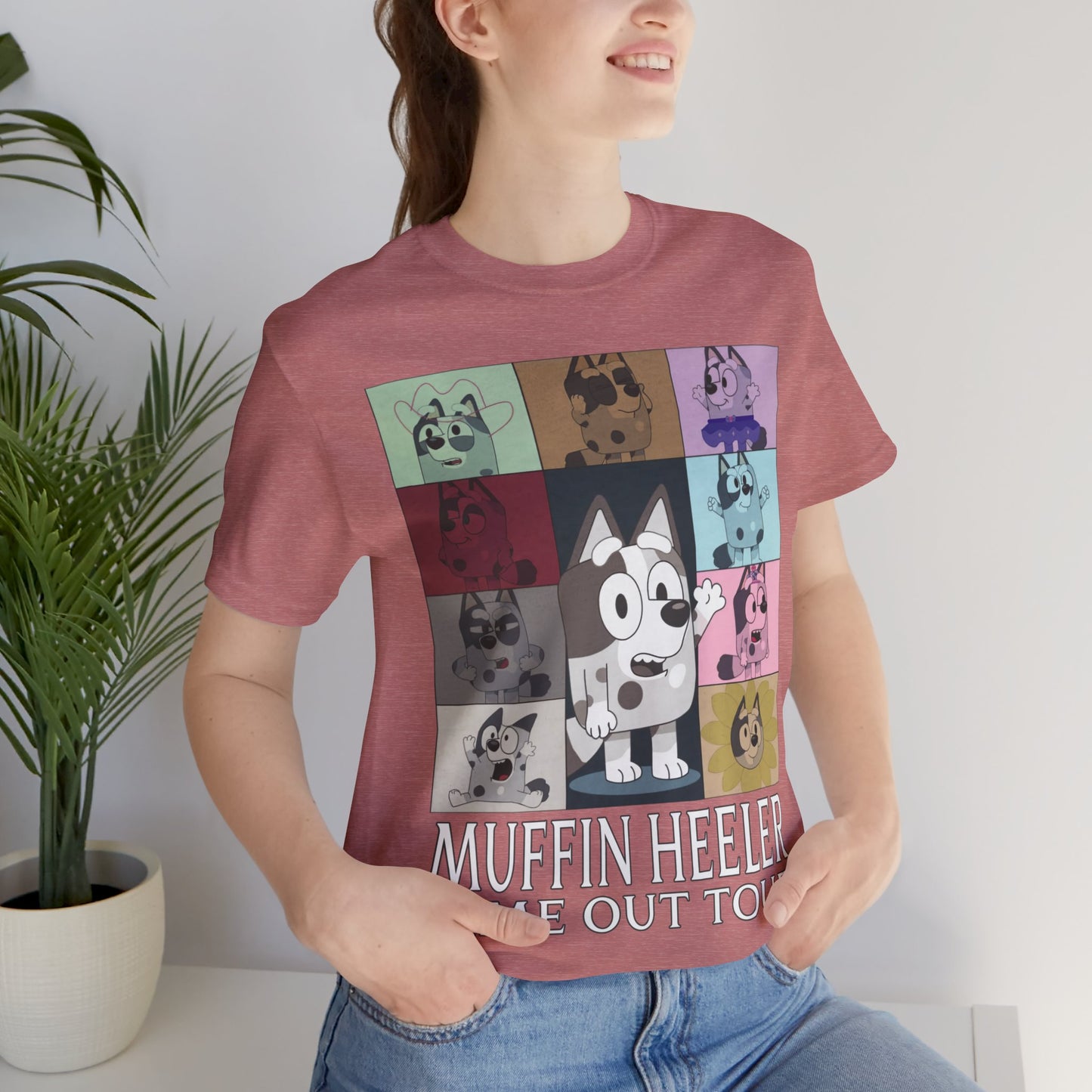 Muffin Heeler Time Out Tour Jersey Short Sleeve Tee