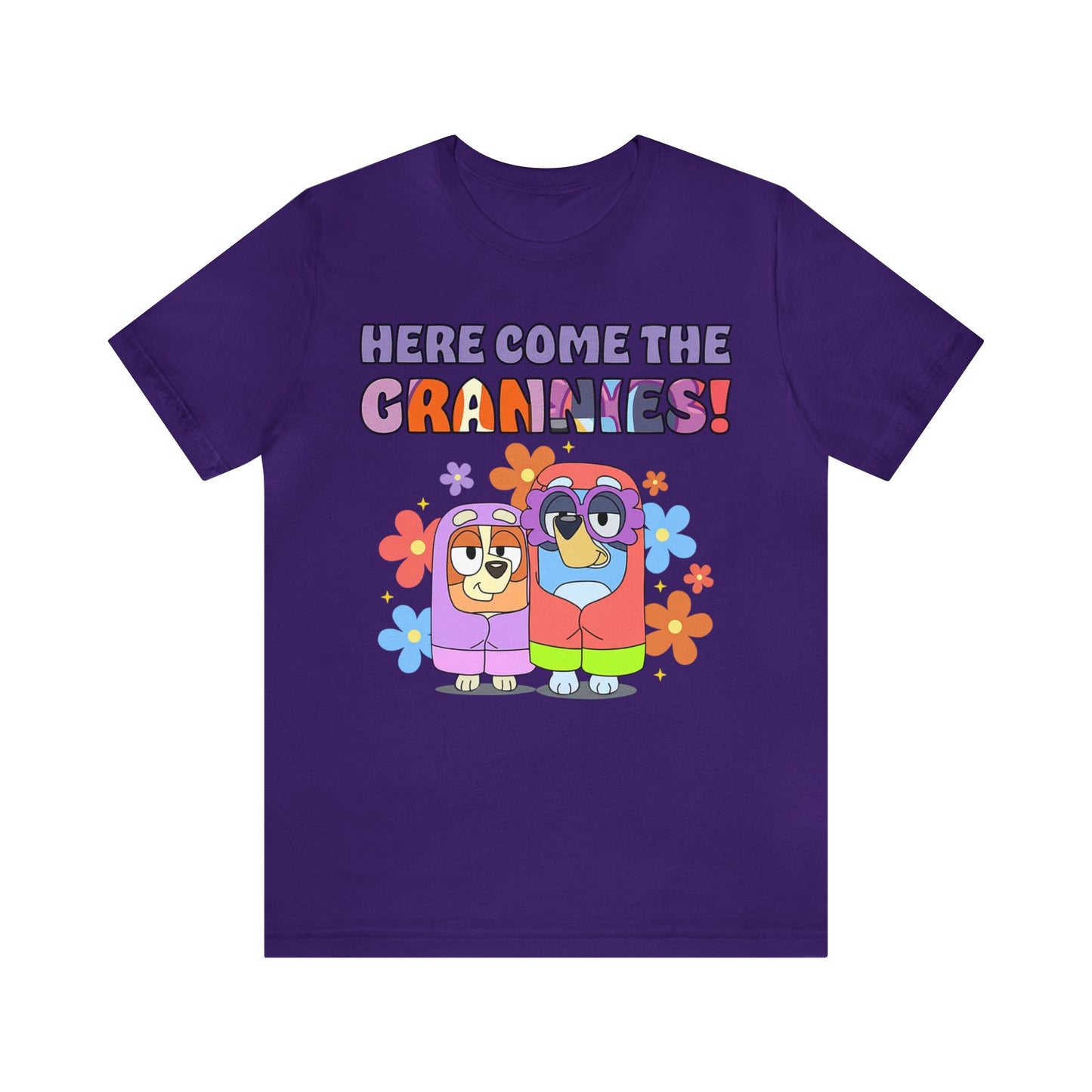 Here Comes the Grannies Short Sleeve Tshirt