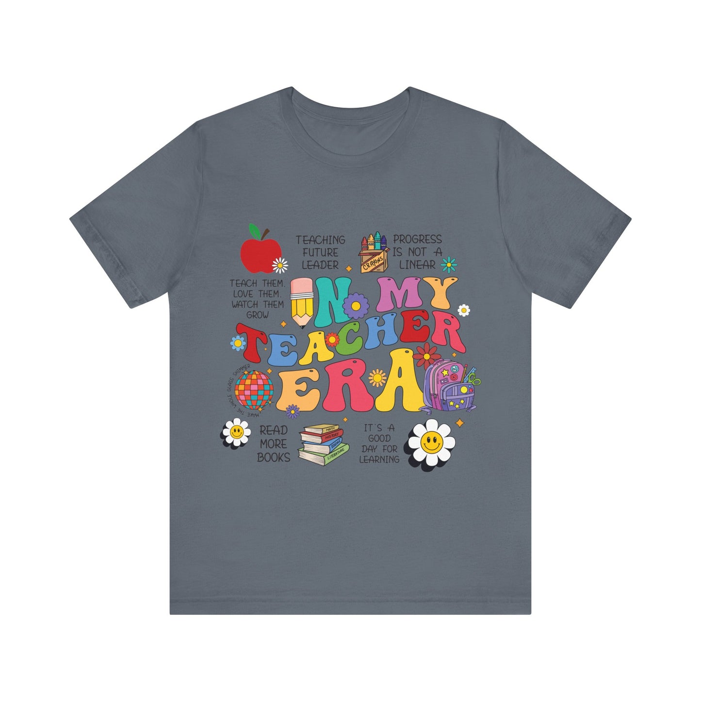 In My Teacher Era Jersey Short Sleeve Tee