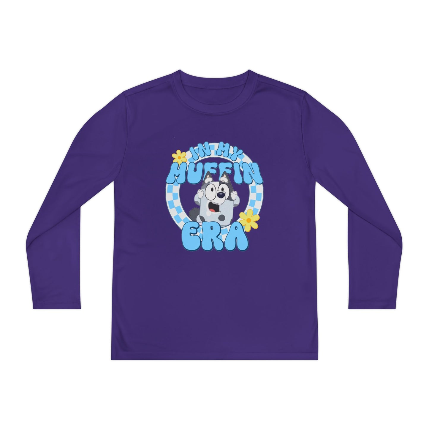 In my muffin era Youth Long Sleeve Competitor Tee