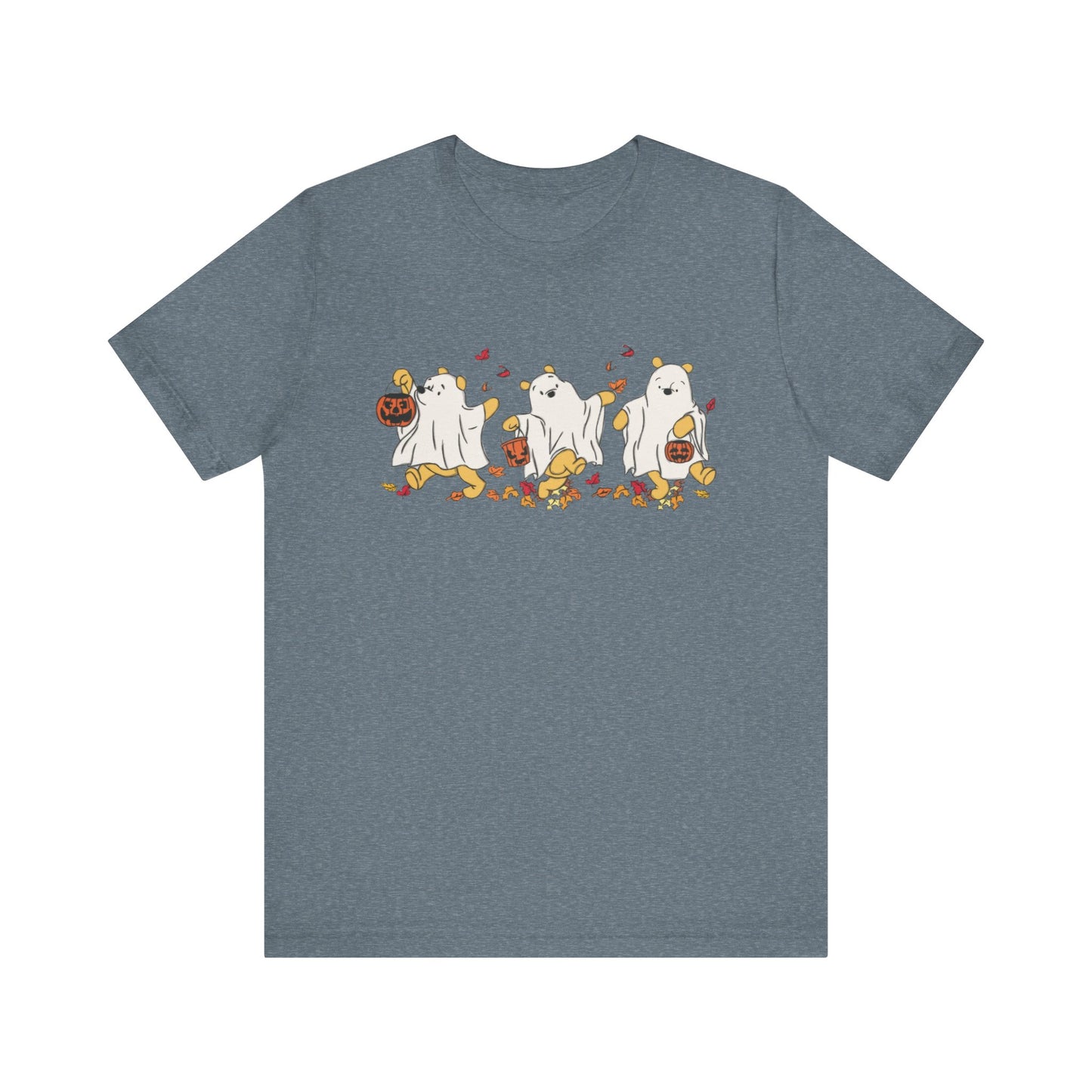 Halloween Pooh Jersey Short Sleeve Tee