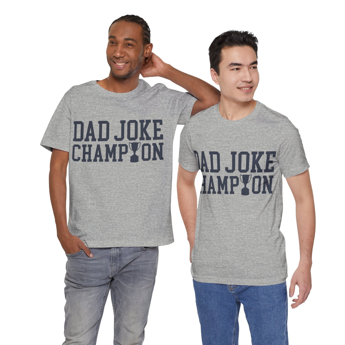 Dad Joke Champion Jersey Short Sleeve Tee