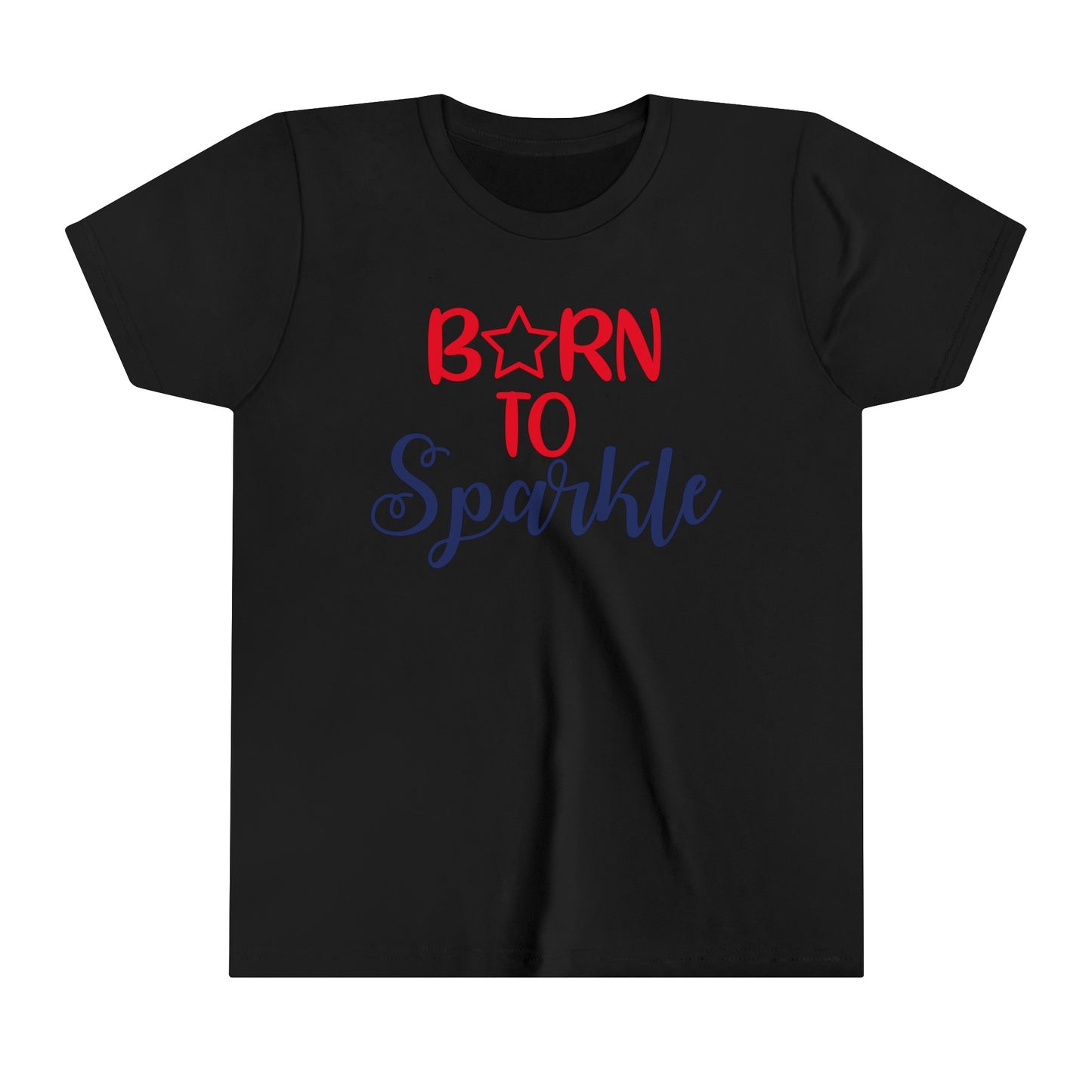 Born to Sparkle Youth Short Sleeve Tee