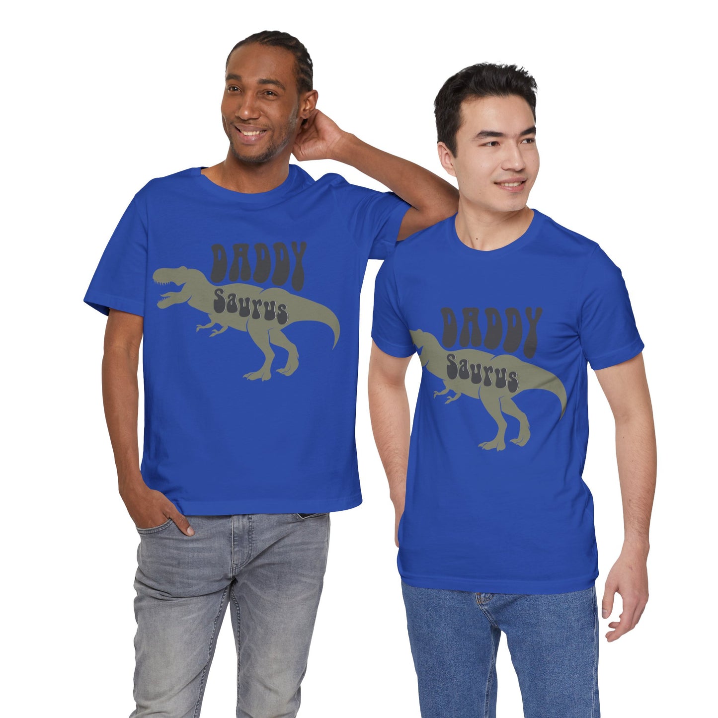 Daddy Saurus Jersey Short Sleeve Tee