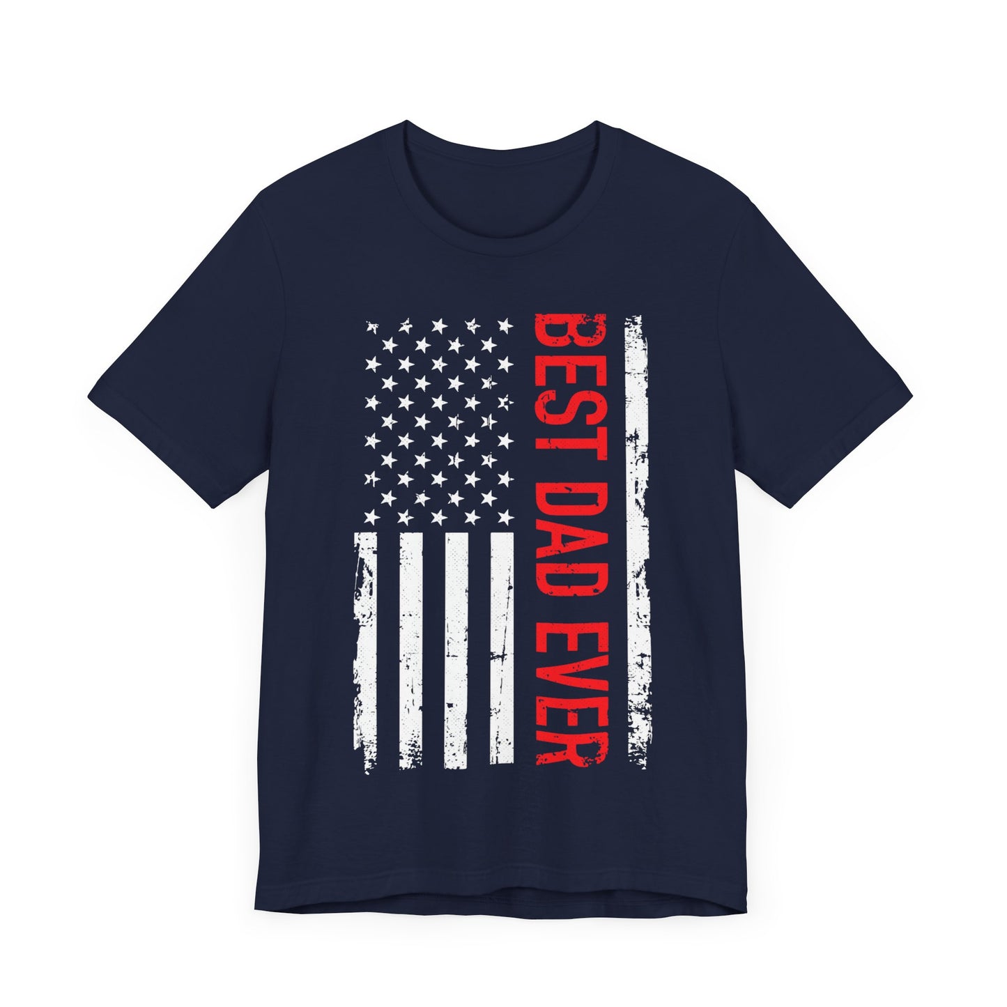 Best Dad Ever Jersey Short Sleeve Tee