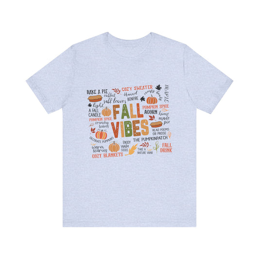 Fall Vibes Short Sleeve Tee