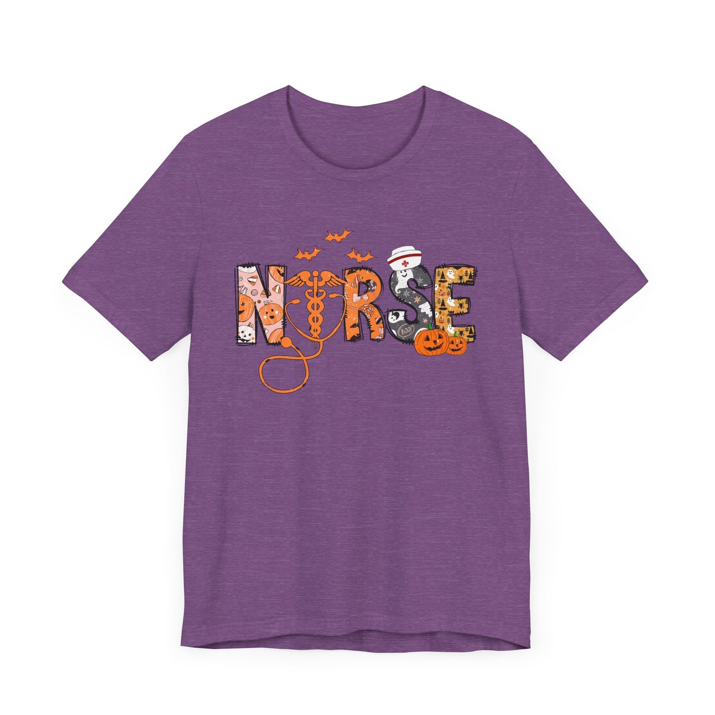Nurse Halloween Jersey Short Sleeve Tee
