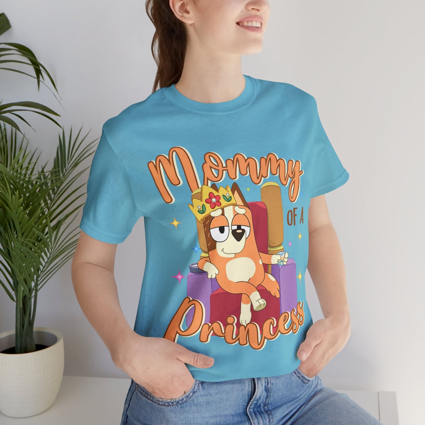 Mommy of a Princess Short Sleeve Tshirt