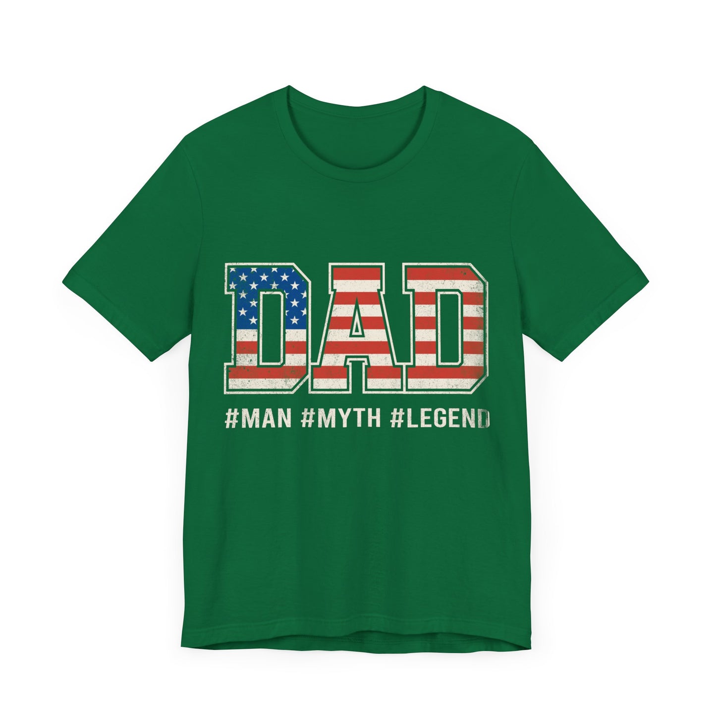 DAD The Man. The Myth. The Legend Jersey Short Sleeve Tee
