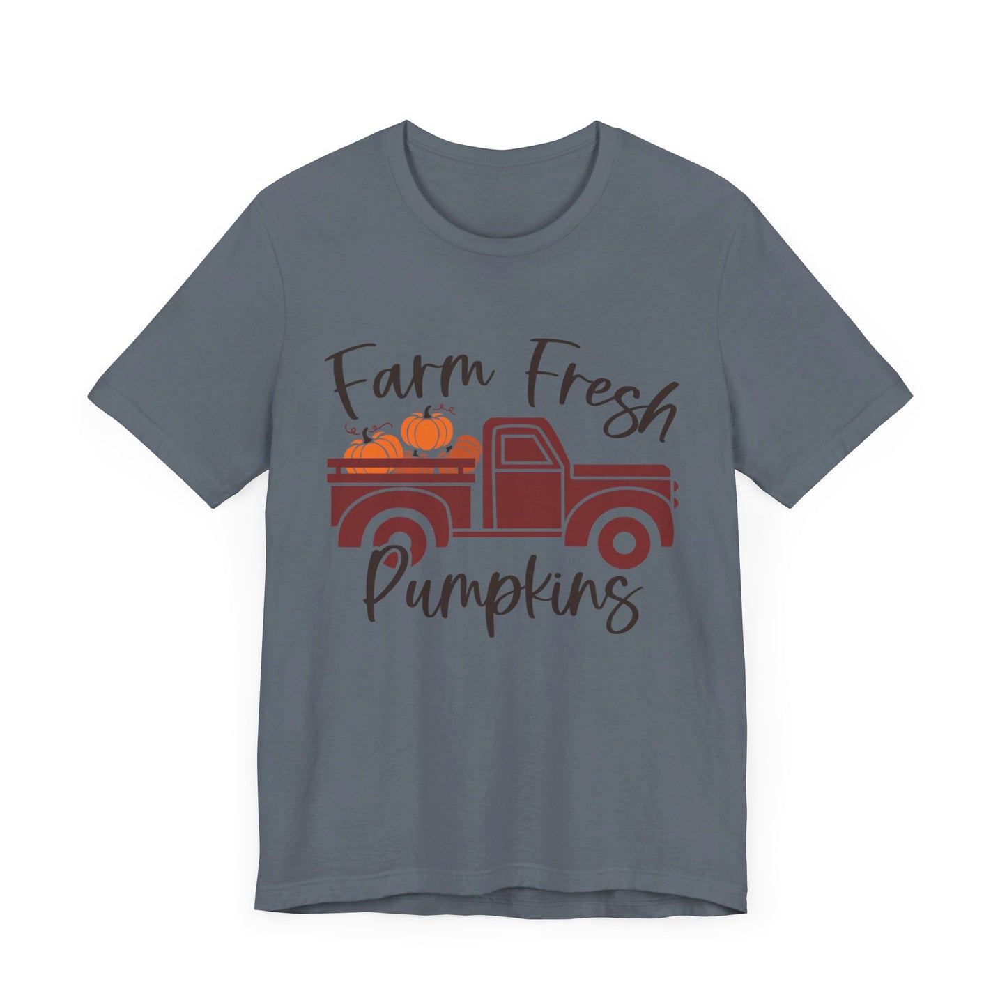 Farm Fresh Pumpkins Jersey Short Sleeve Tee